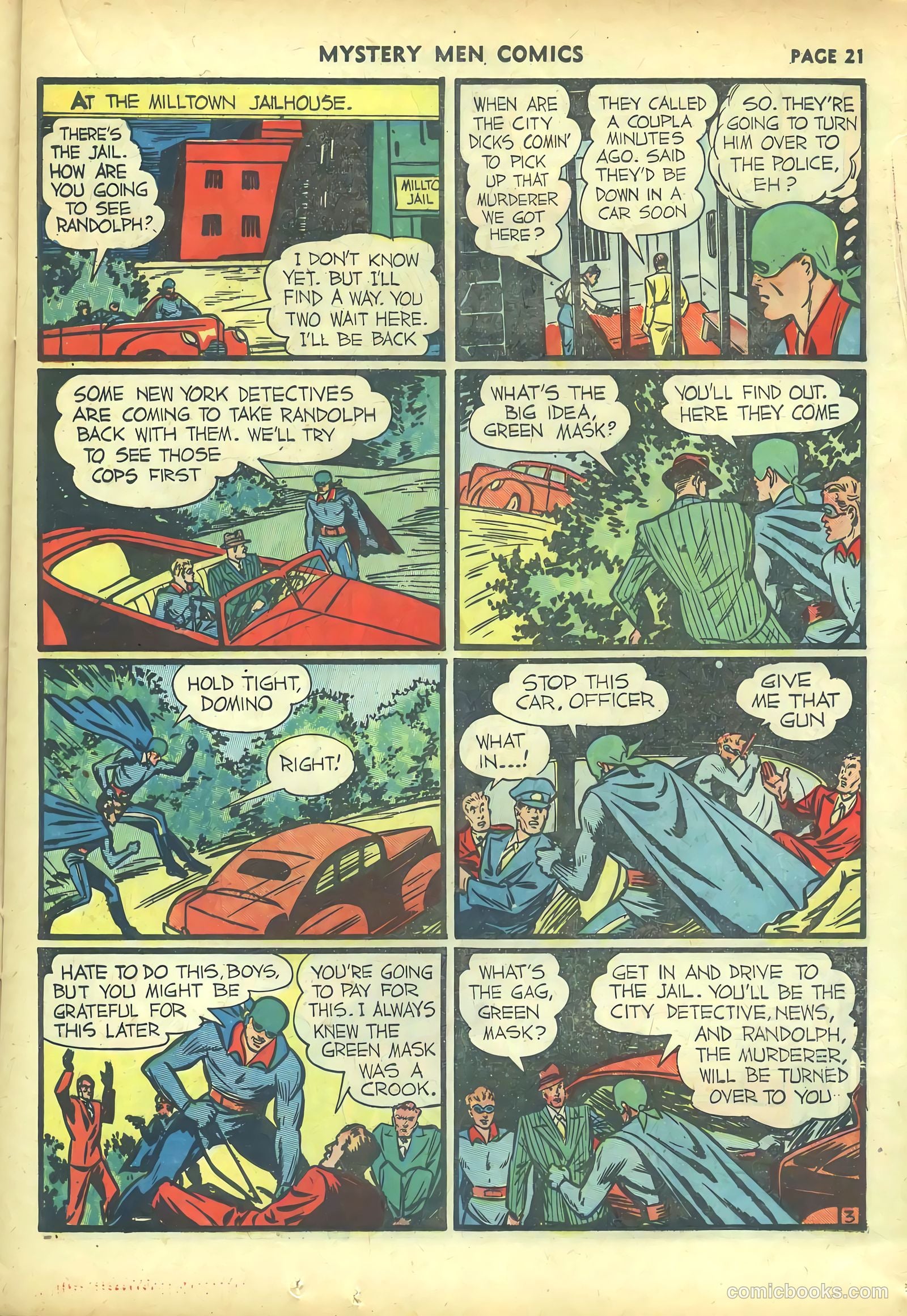 Mystery Men Comics #20 (1941) — page 23 of 68