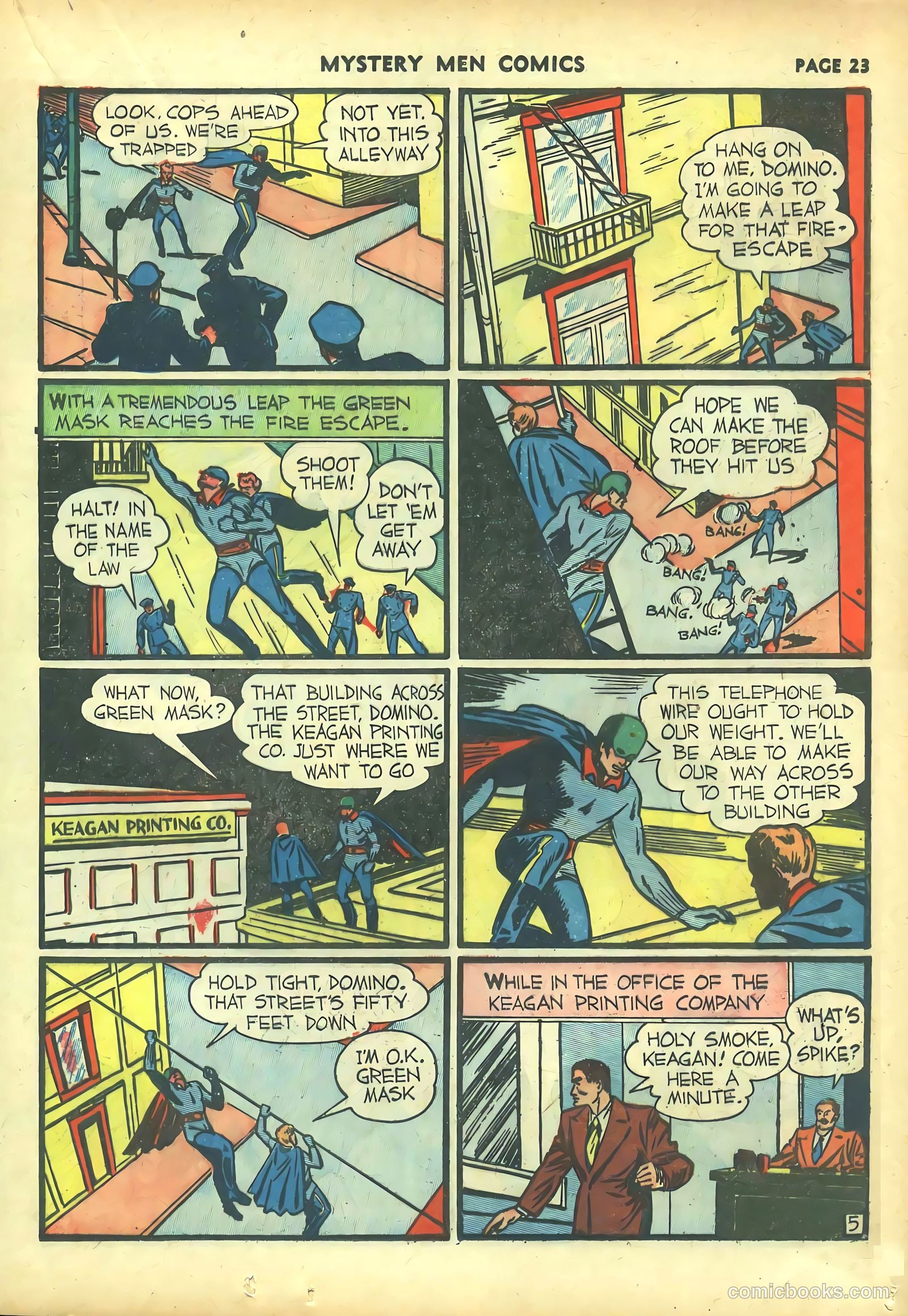 Mystery Men Comics #20 (1941) — page 25 of 68