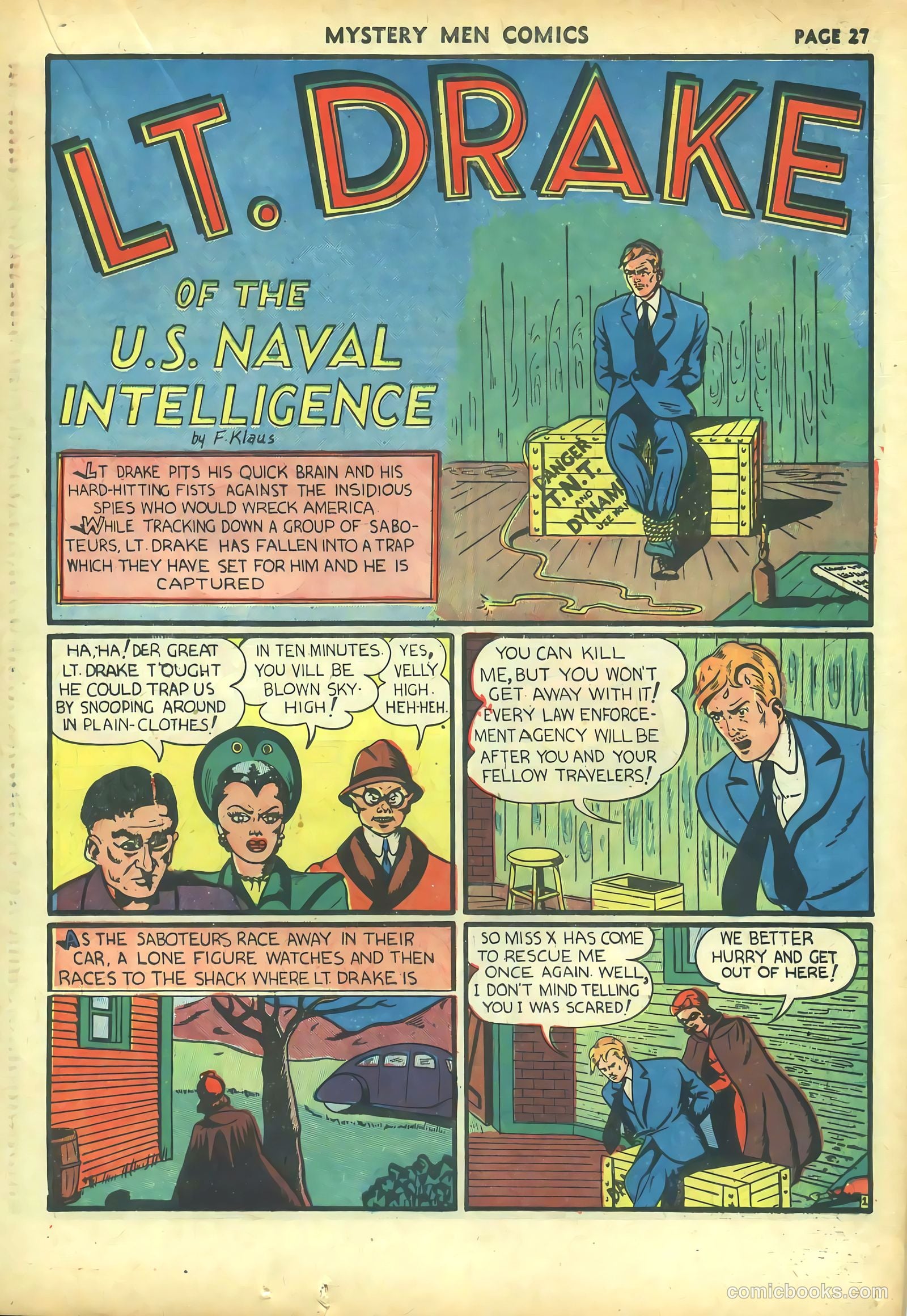 Mystery Men Comics #20 (1941) — page 29 of 68