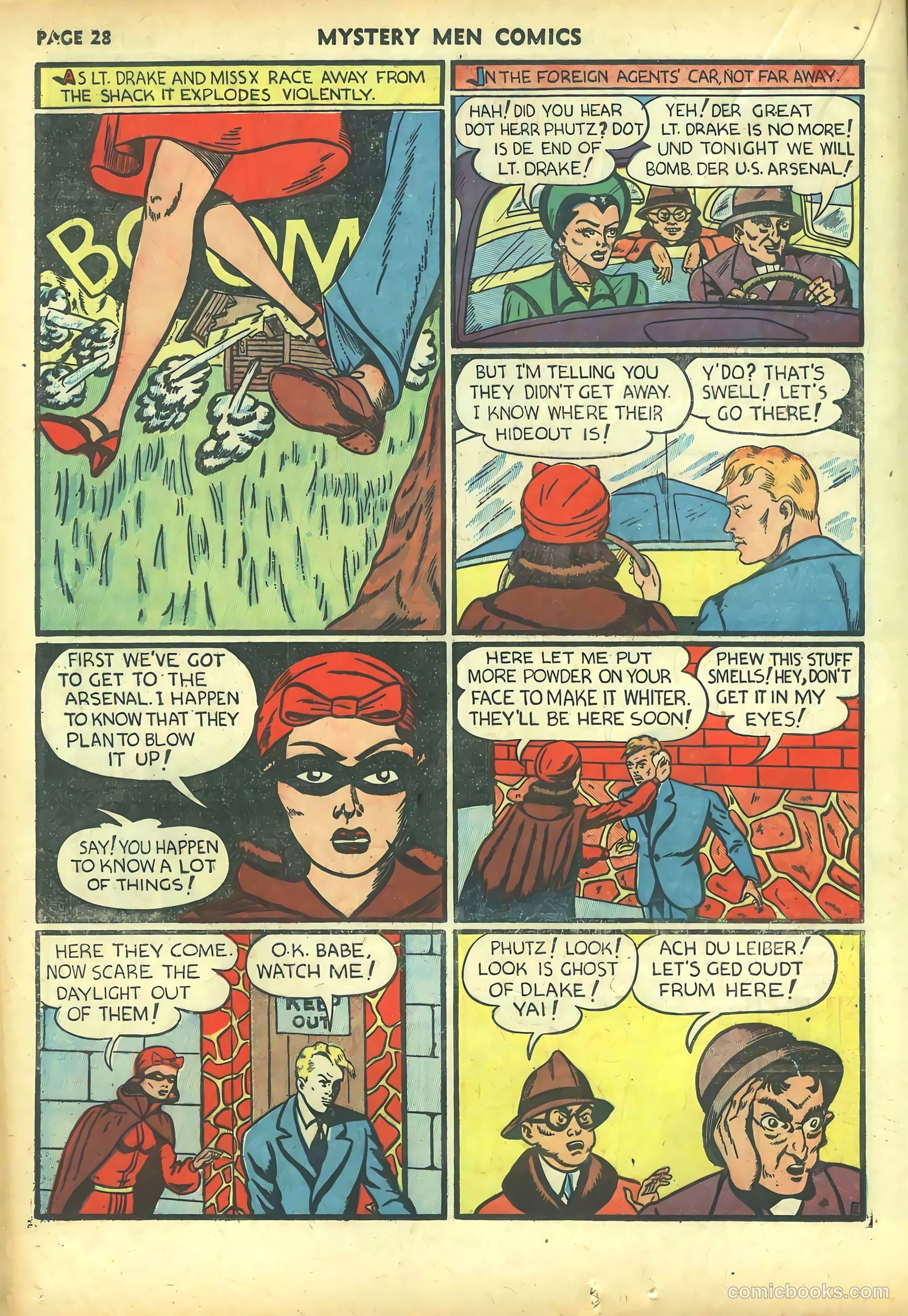 Mystery Men Comics #20 (1941) — page 30 of 68
