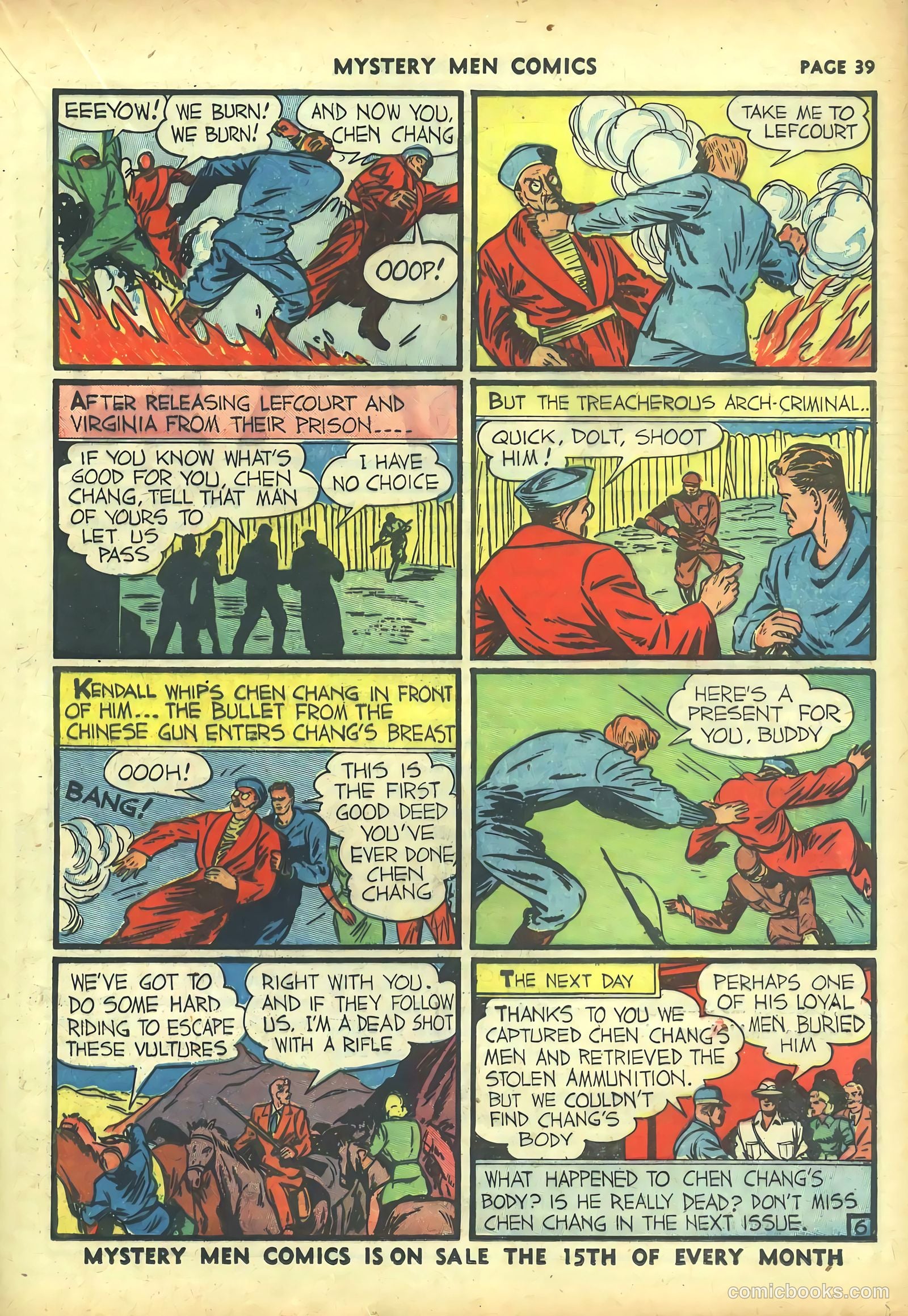 Mystery Men Comics #20 (1941) — page 41 of 68