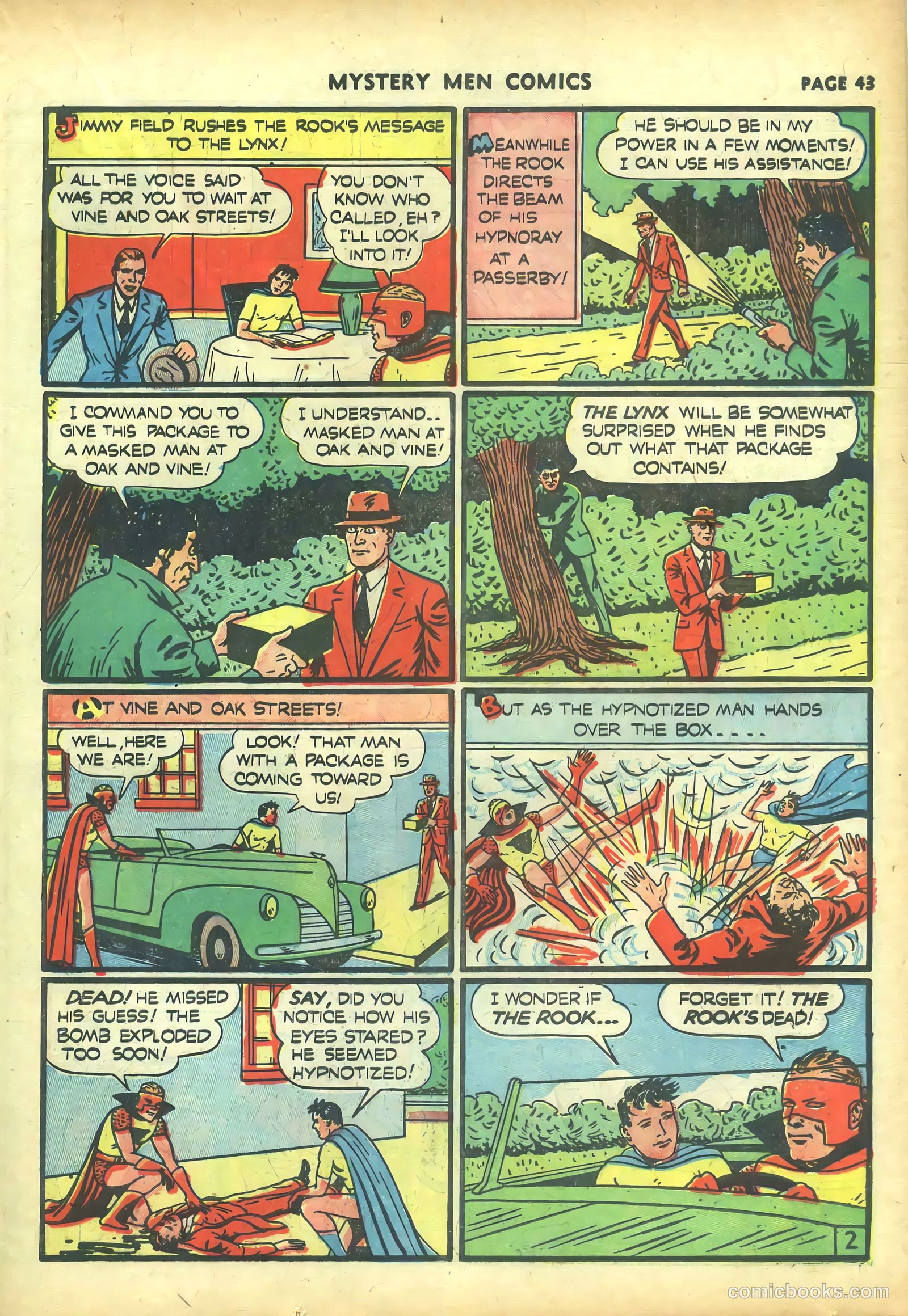 Mystery Men Comics #20 (1941) — page 45 of 68
