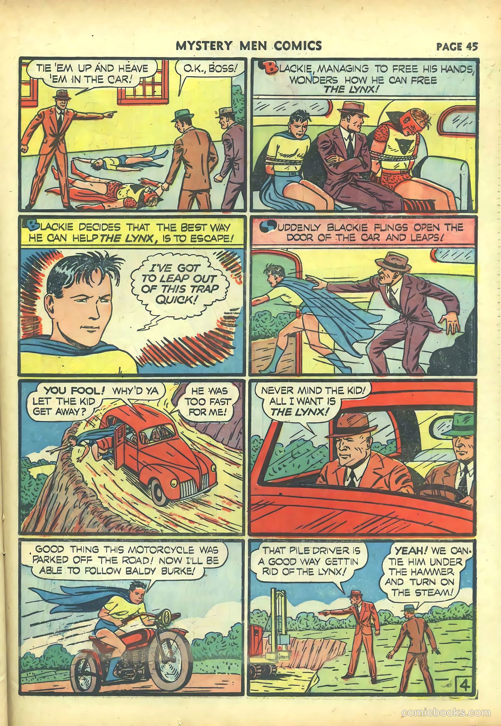 Mystery Men Comics #20 (1941) — page 47 of 68