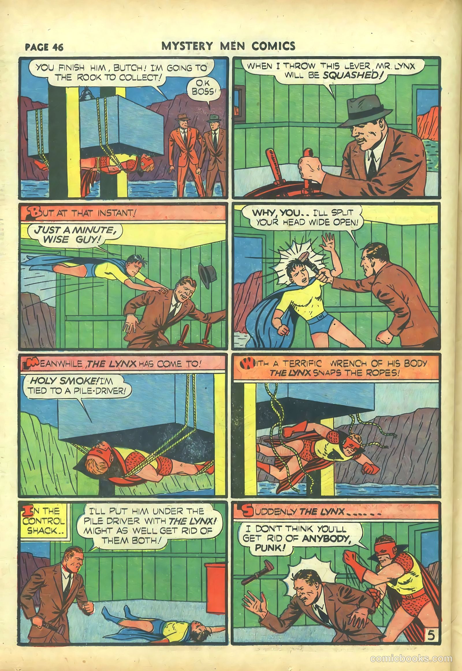 Mystery Men Comics #20 (1941) — page 48 of 68