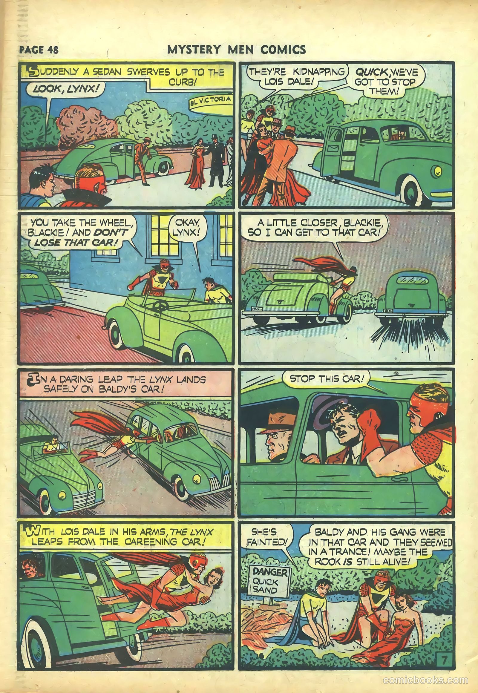 Mystery Men Comics #20 (1941) — page 50 of 68