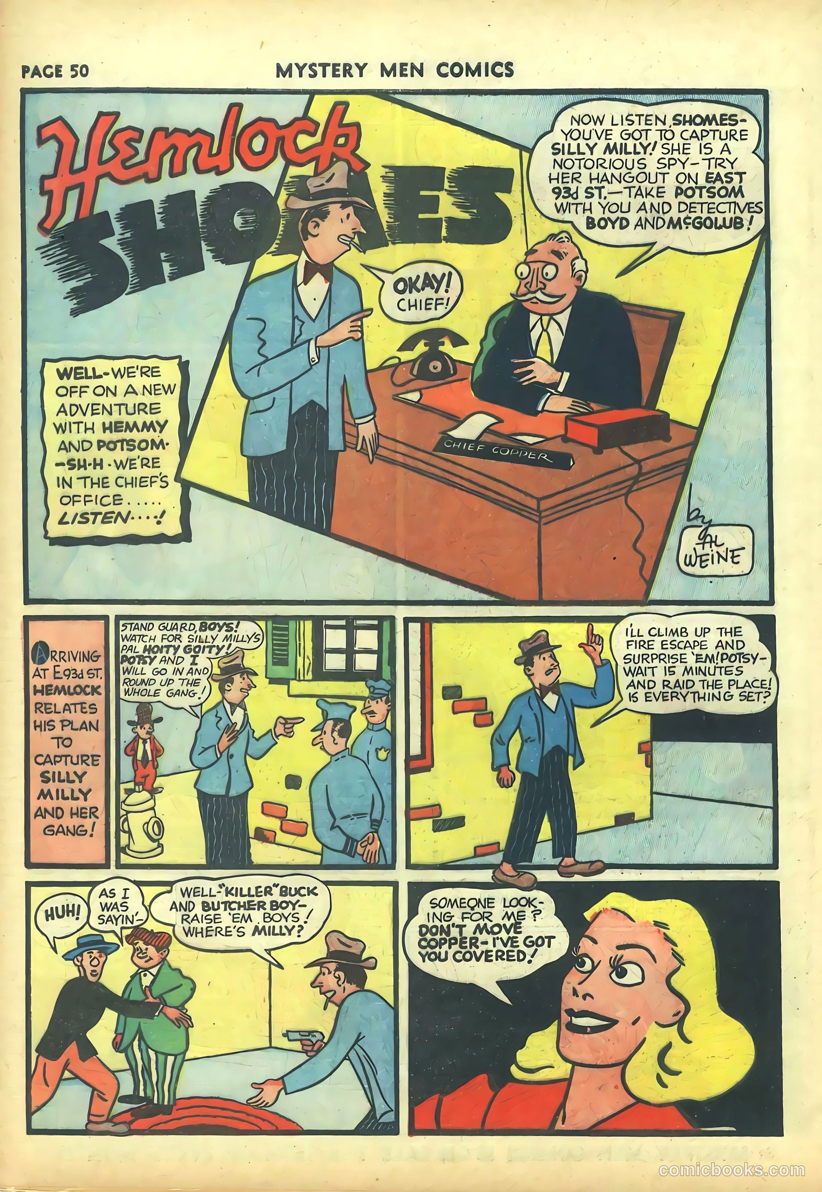Mystery Men Comics #20 (1941) — page 52 of 68