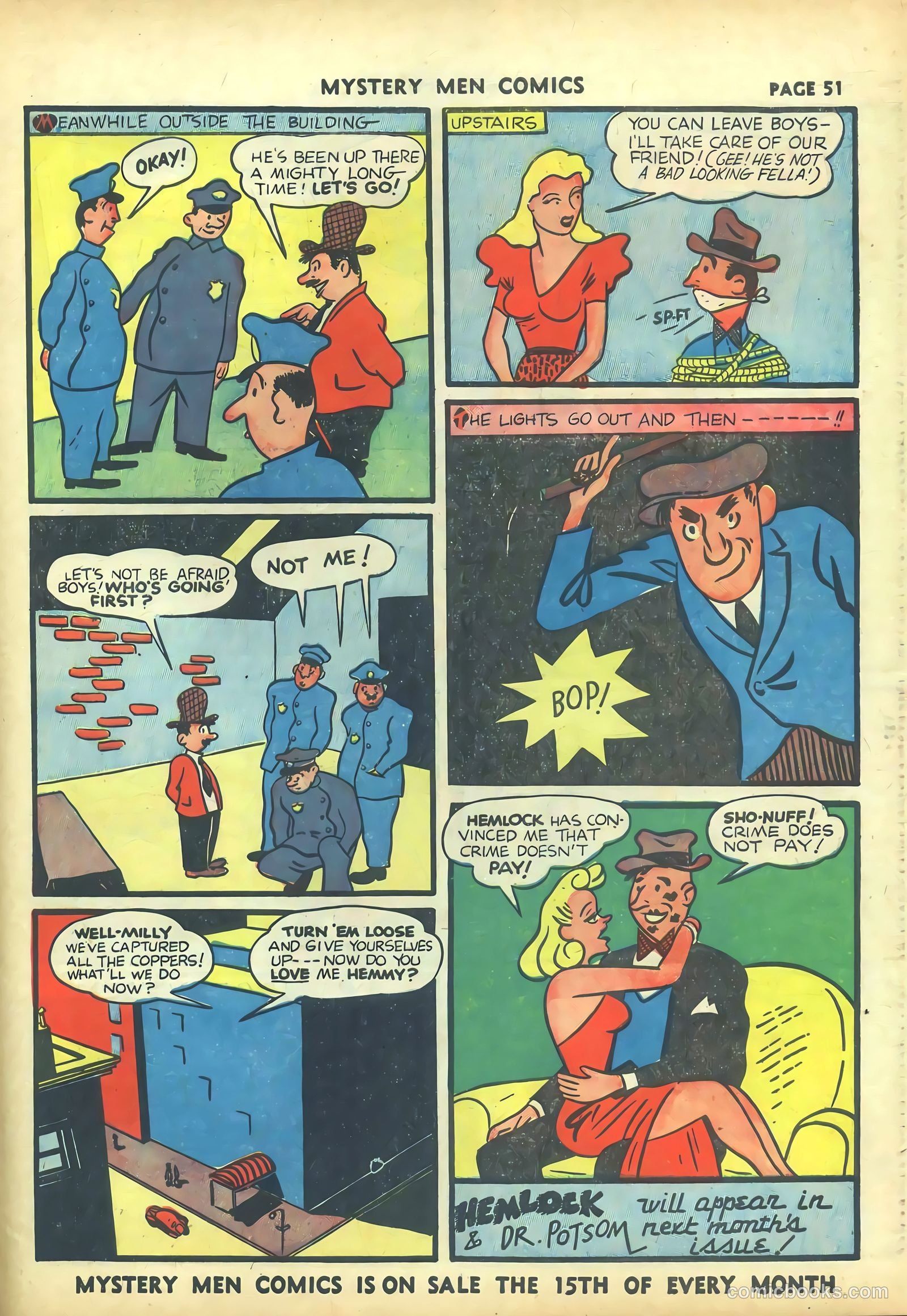 Mystery Men Comics #20 (1941) — page 53 of 68