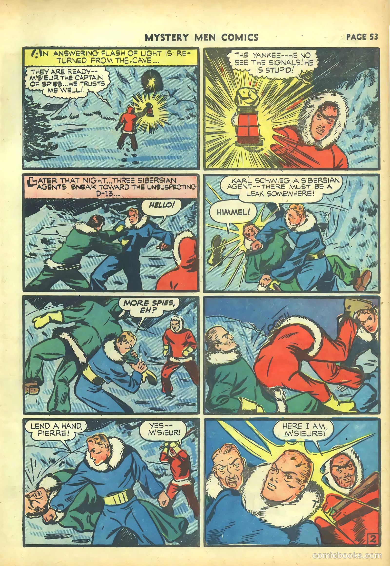 Mystery Men Comics #20 (1941) — page 55 of 68