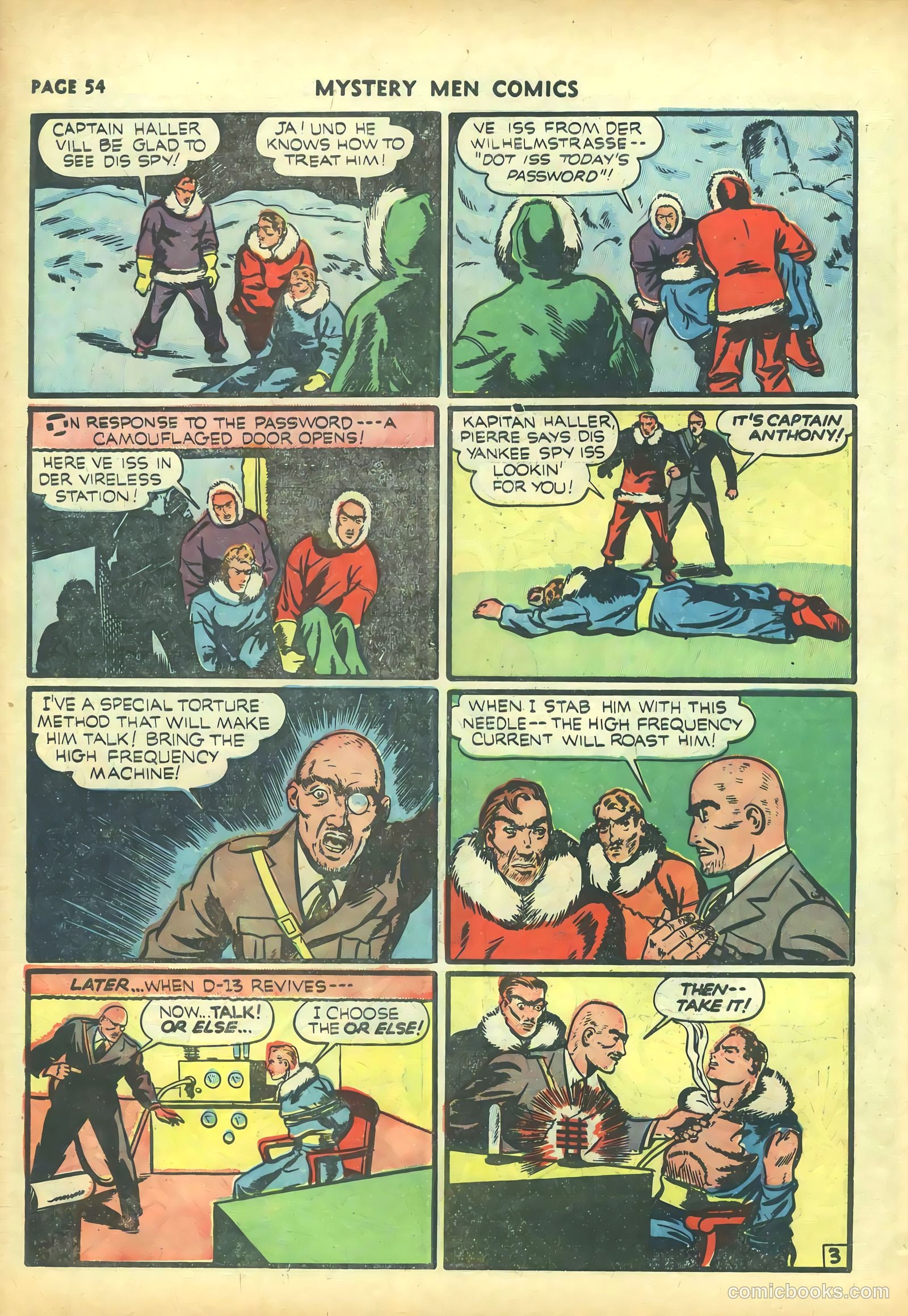 Mystery Men Comics #20 (1941) — page 56 of 68