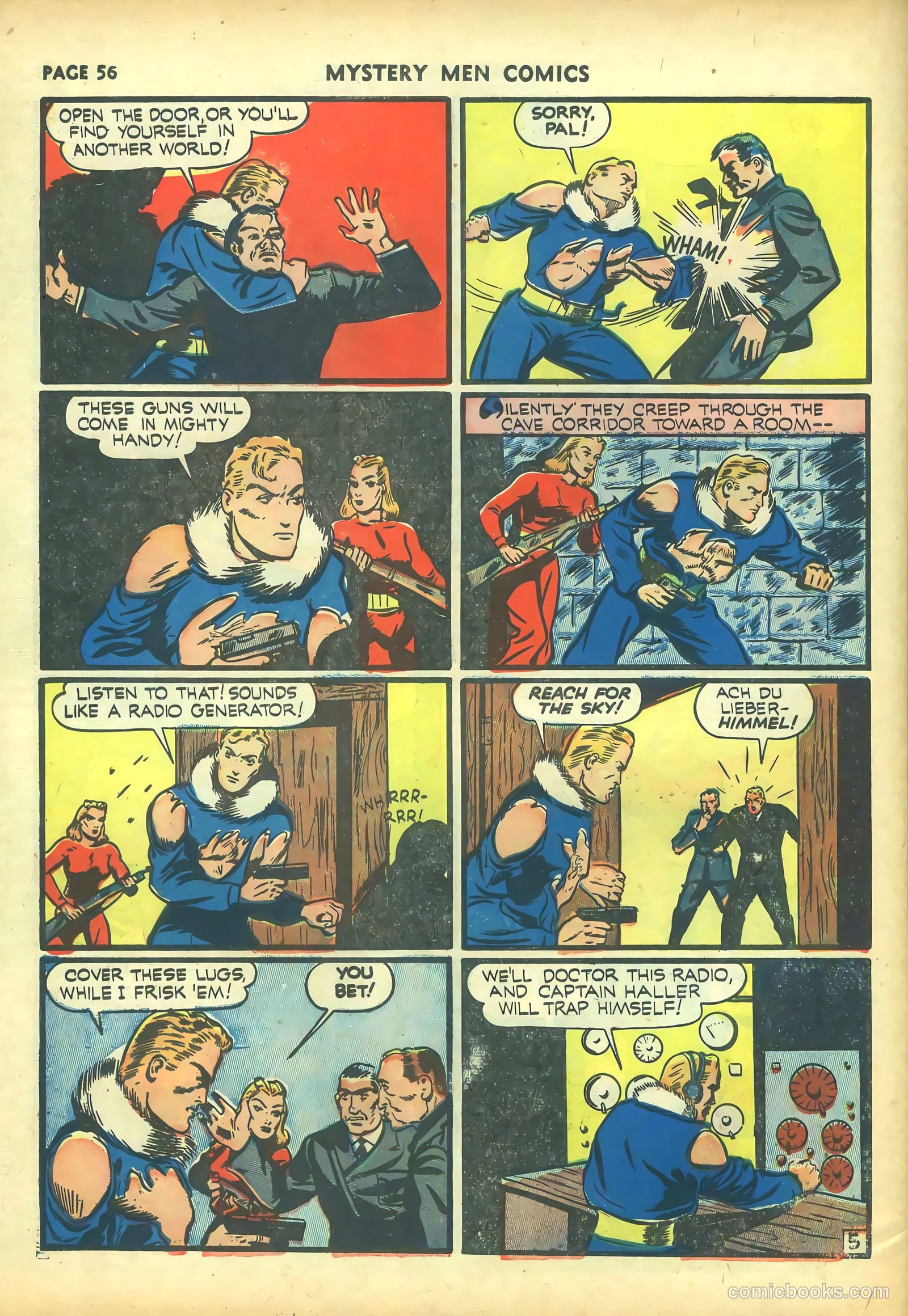 Mystery Men Comics #20 (1941) — page 58 of 68