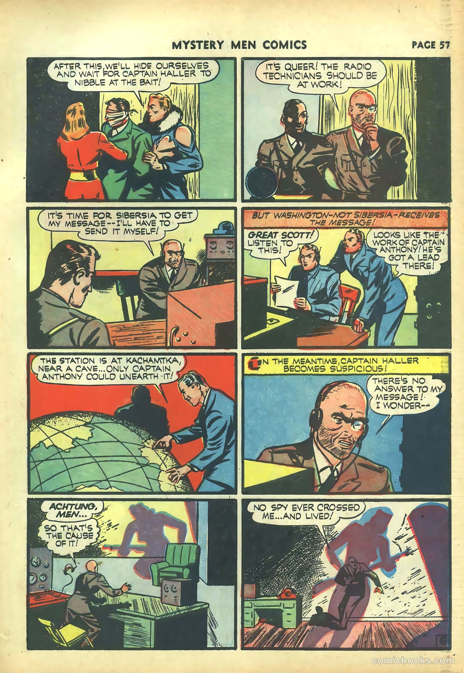 Mystery Men Comics #20 (1941) — page 59 of 68