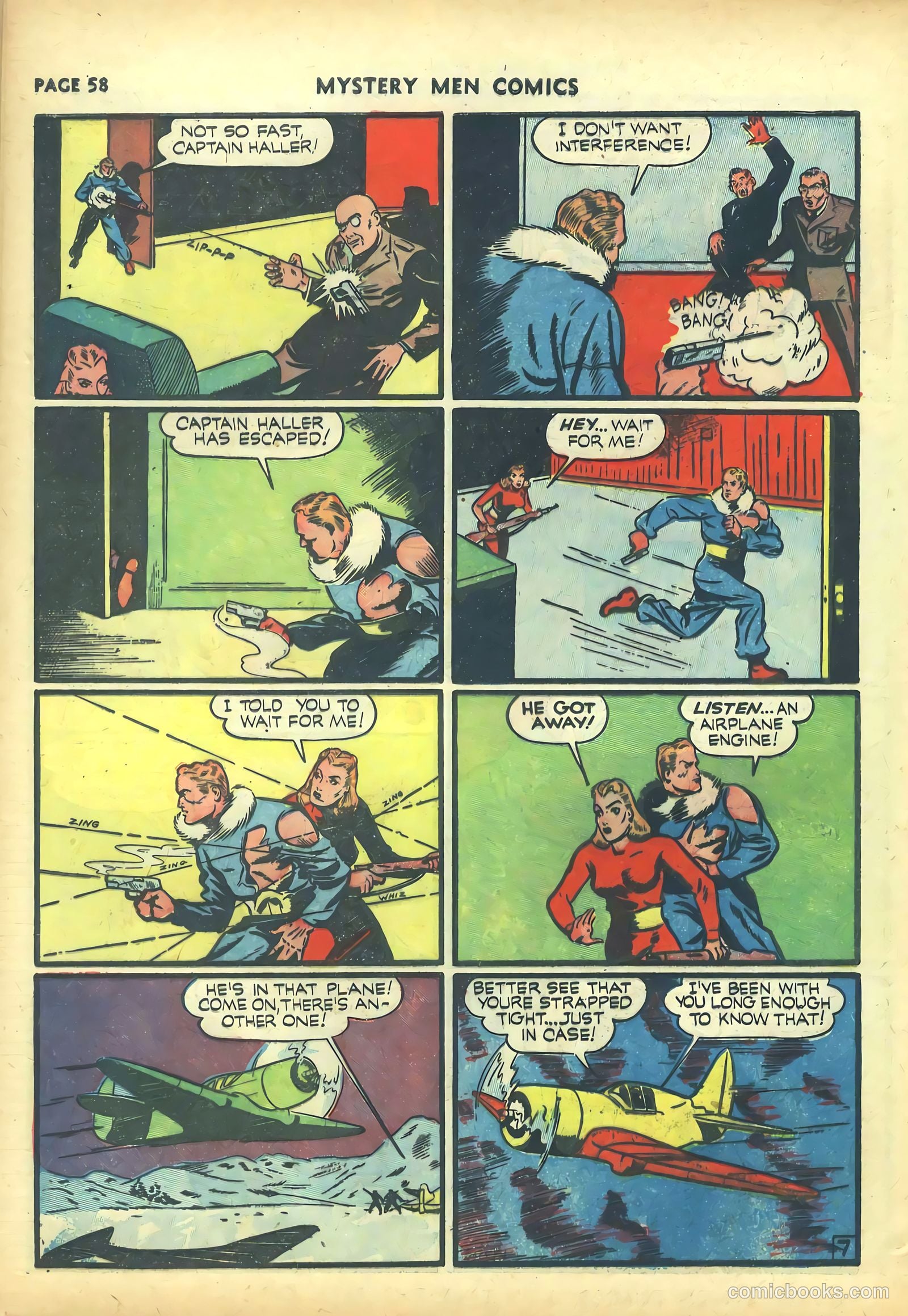Mystery Men Comics #20 (1941) — page 60 of 68