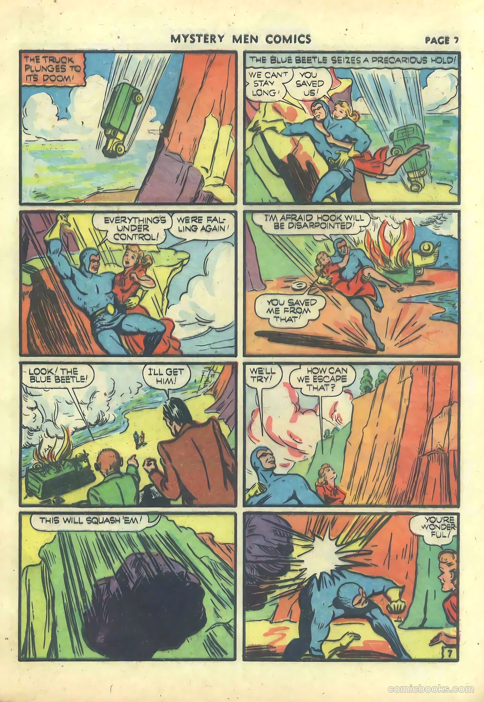 Mystery Men Comics #21 (1941) — page 9 of 68