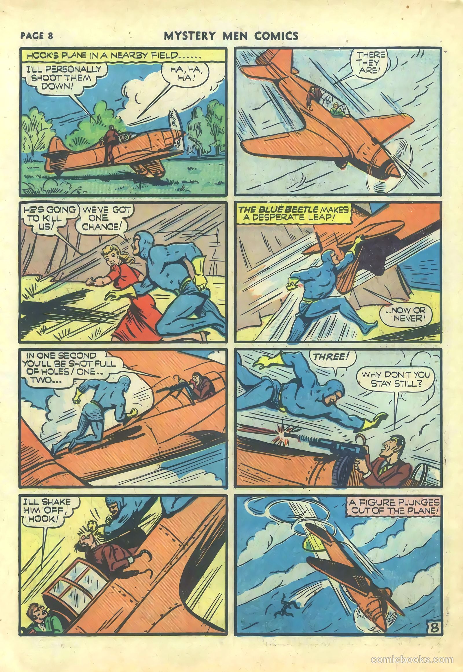 Mystery Men Comics #21 (1941) — page 10 of 68