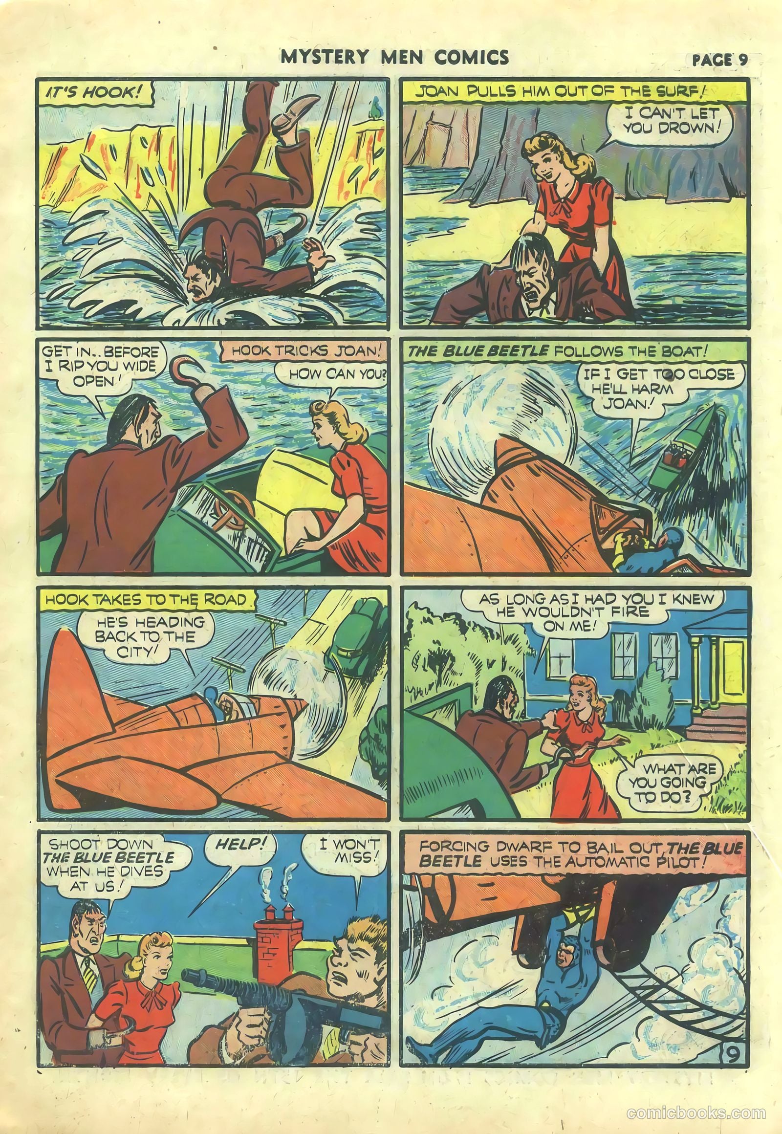 Mystery Men Comics #21 (1941) — page 11 of 68