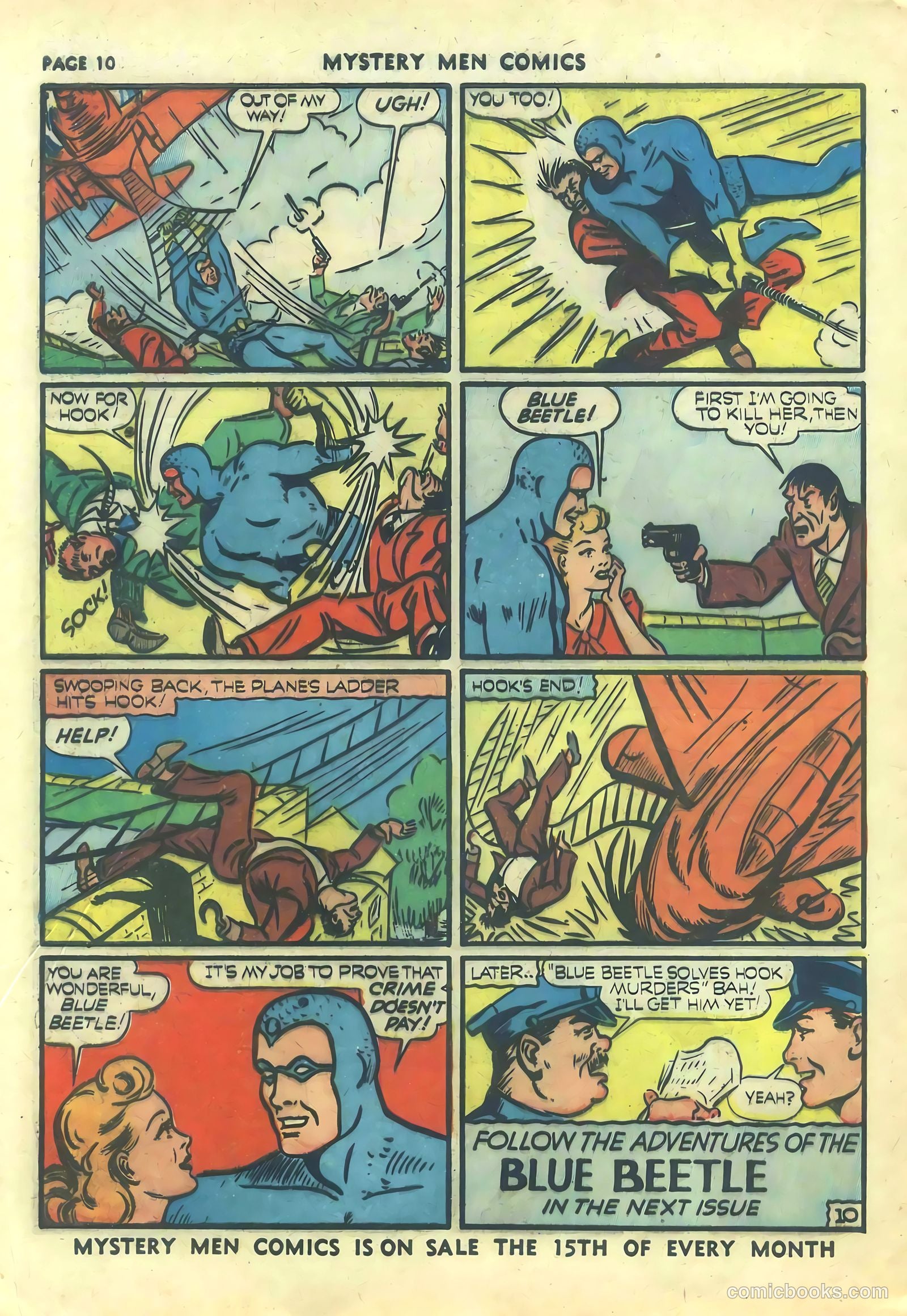 Mystery Men Comics #21 (1941) — page 12 of 68