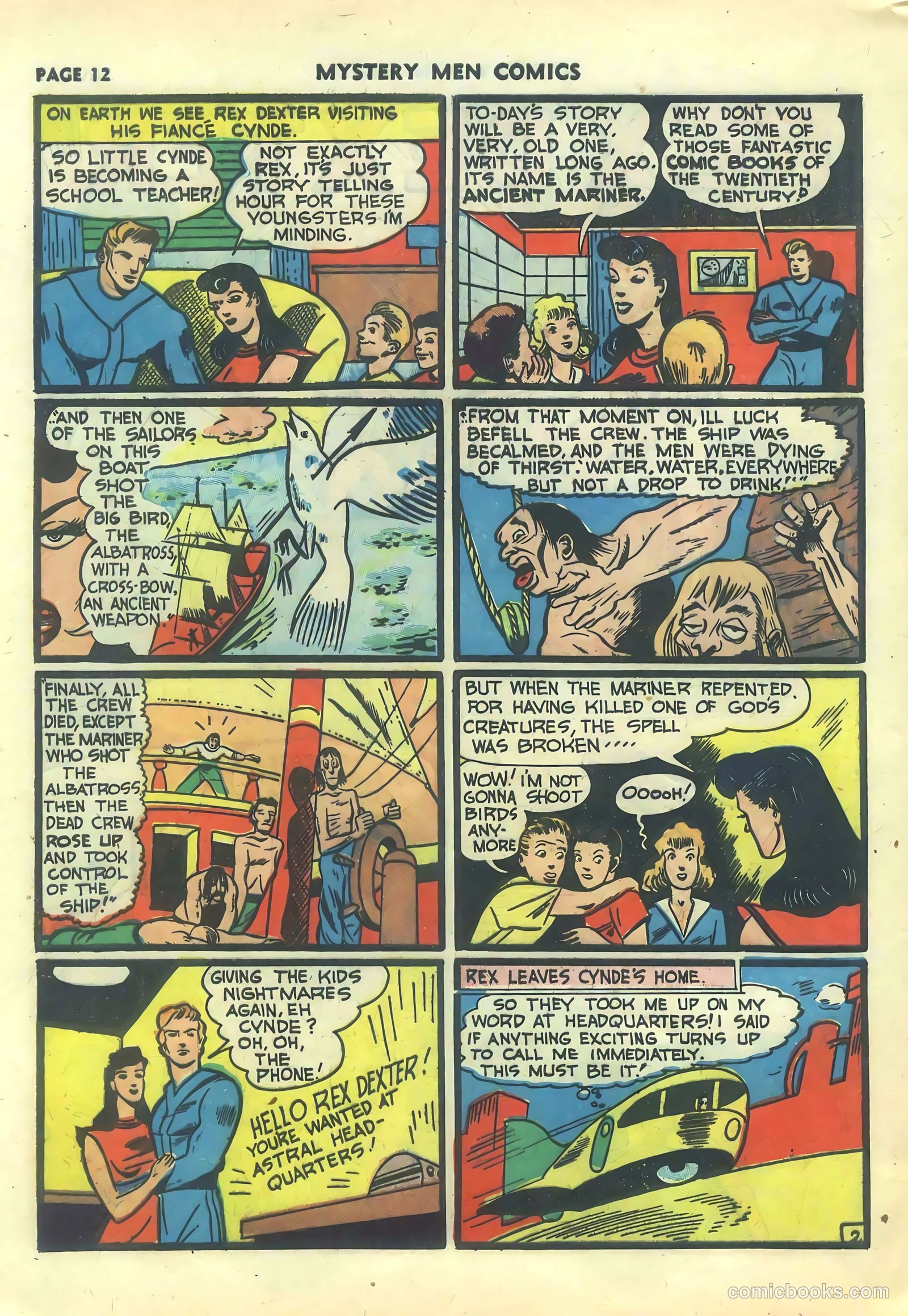 Mystery Men Comics #21 (1941) — page 14 of 68