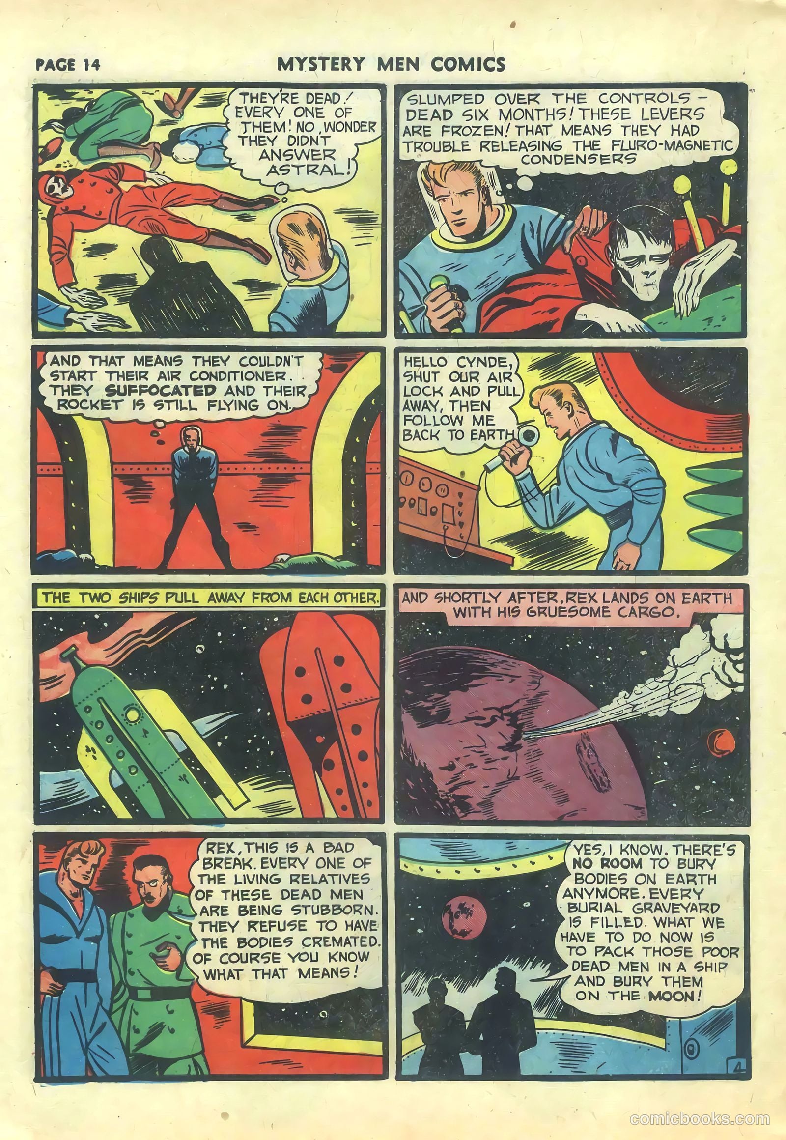 Mystery Men Comics #21 (1941) — page 16 of 68