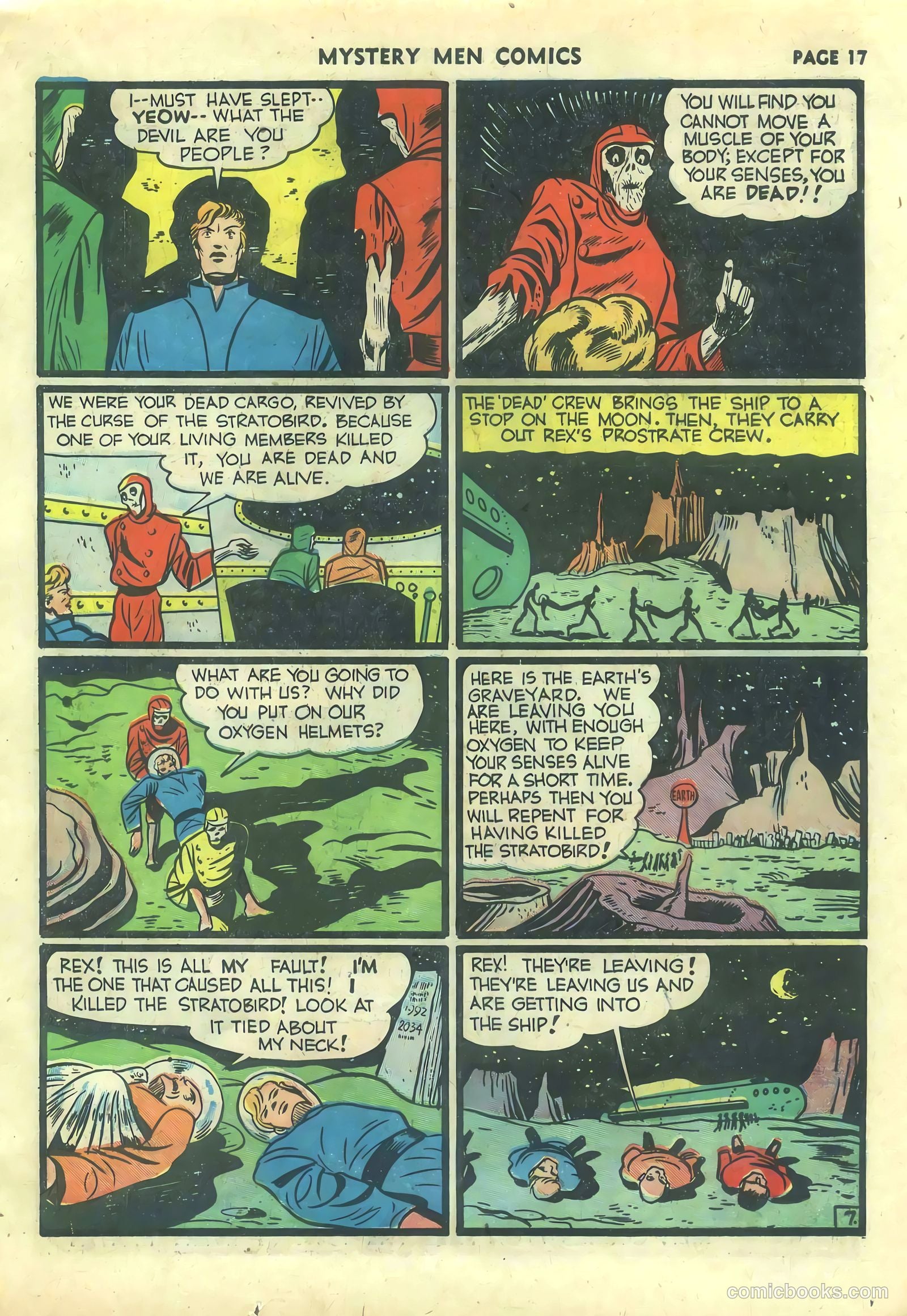 Mystery Men Comics #21 (1941) — page 19 of 68
