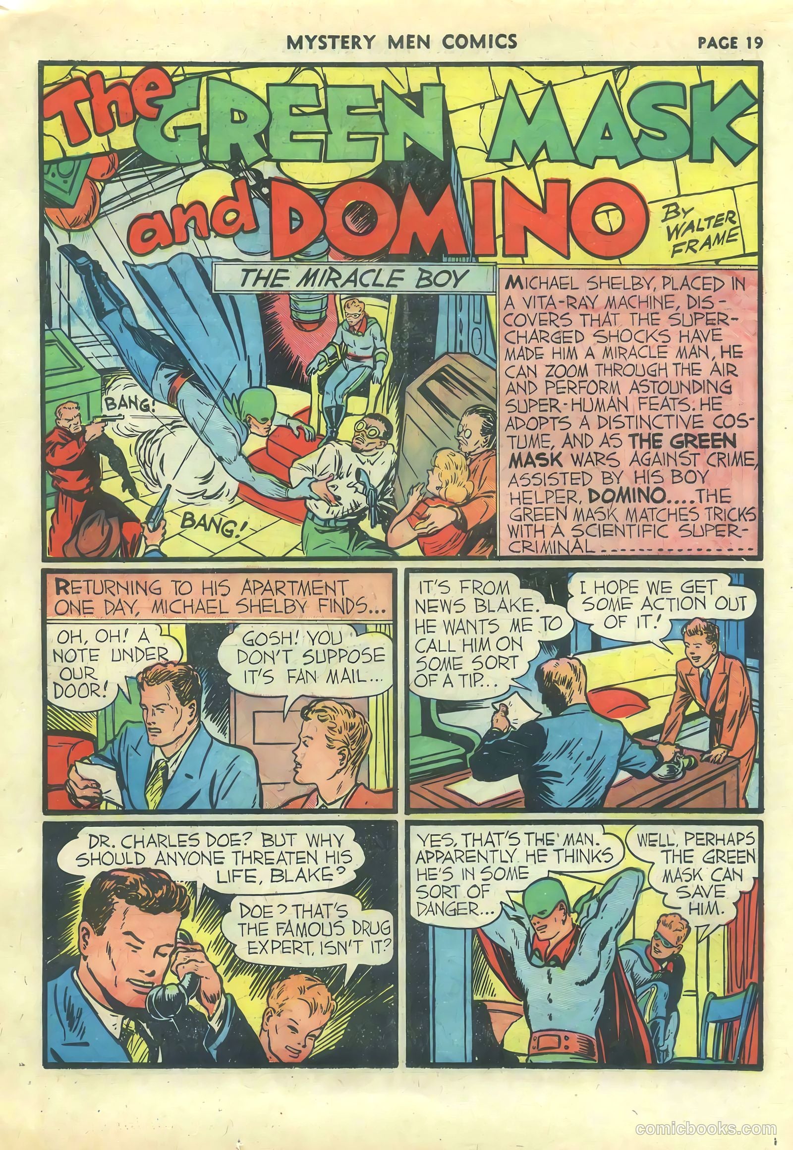 Mystery Men Comics #21 (1941) — page 21 of 68