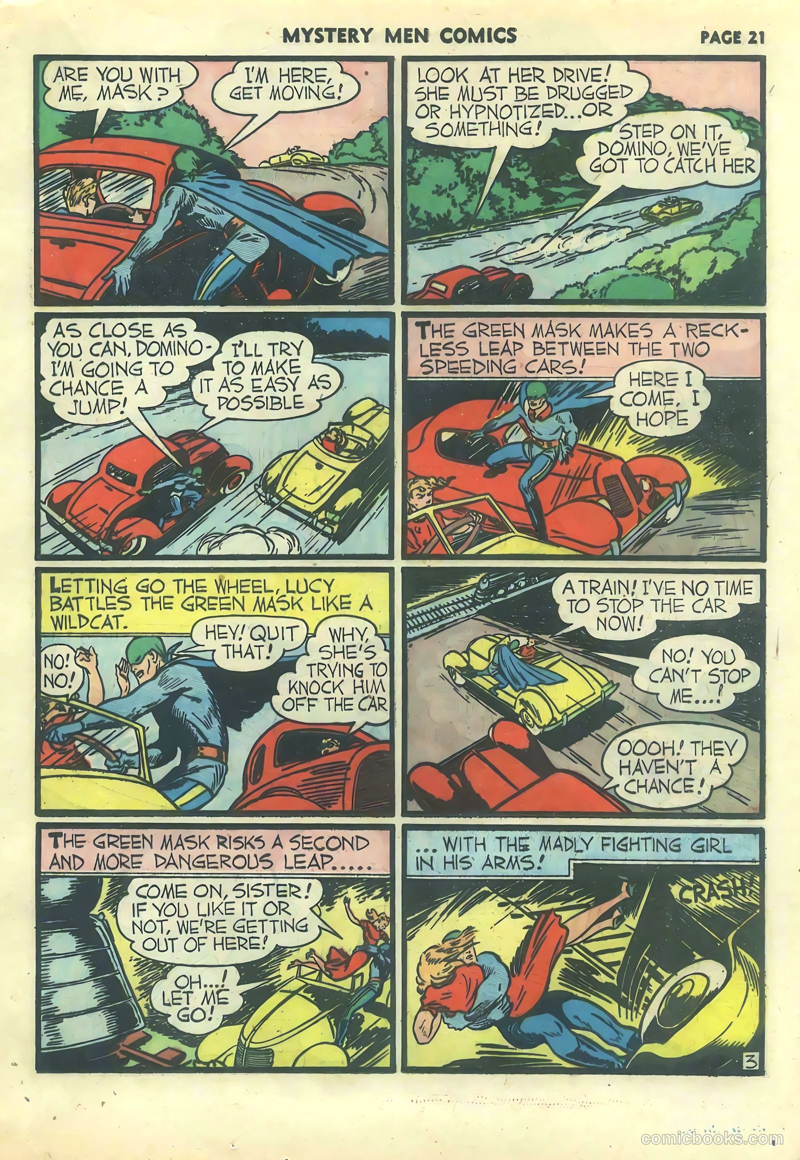 Mystery Men Comics #21 (1941) — page 23 of 68