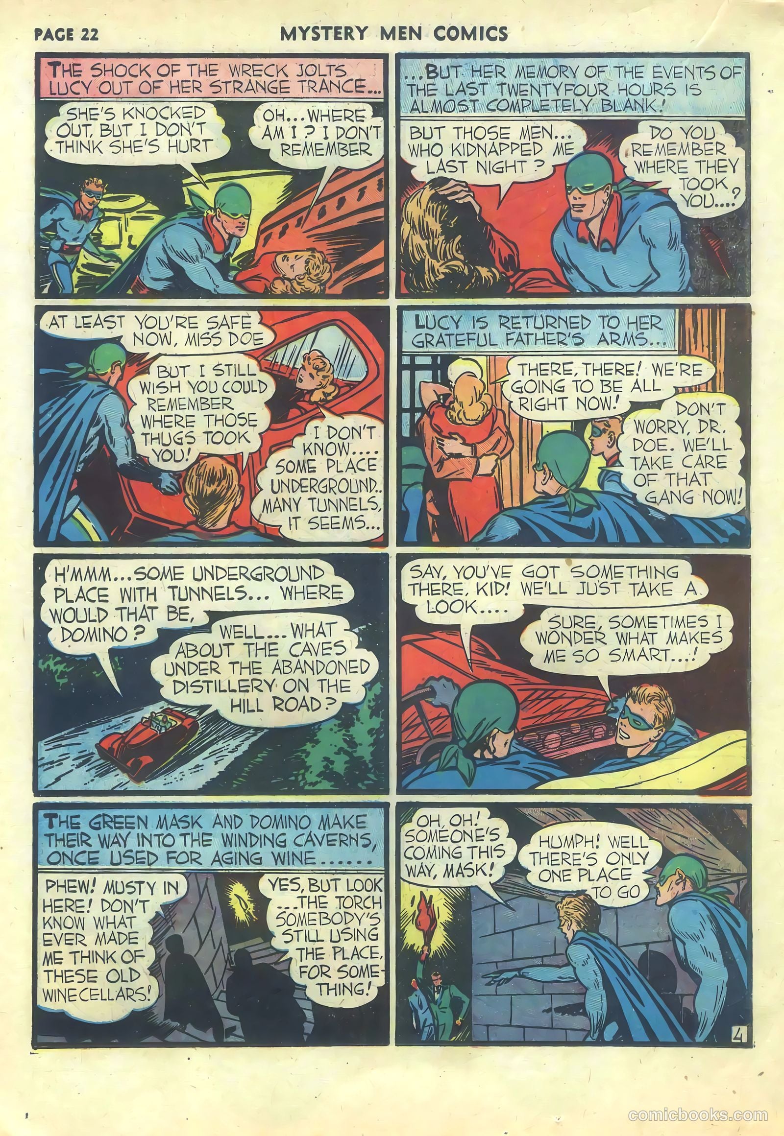 Mystery Men Comics #21 (1941) — page 24 of 68