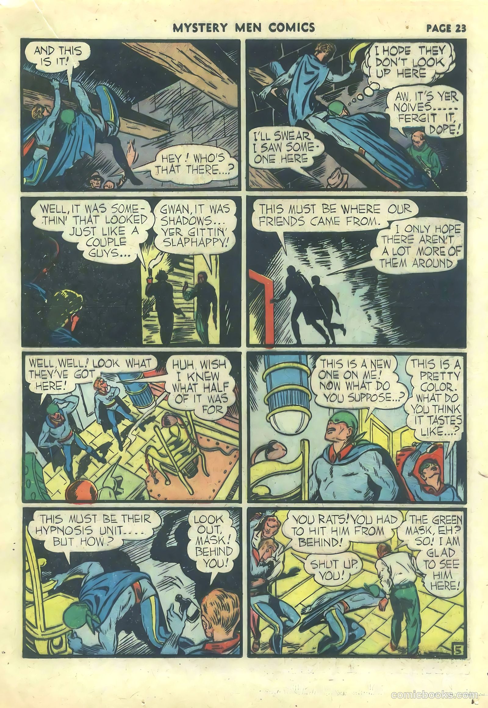 Mystery Men Comics #21 (1941) — page 25 of 68