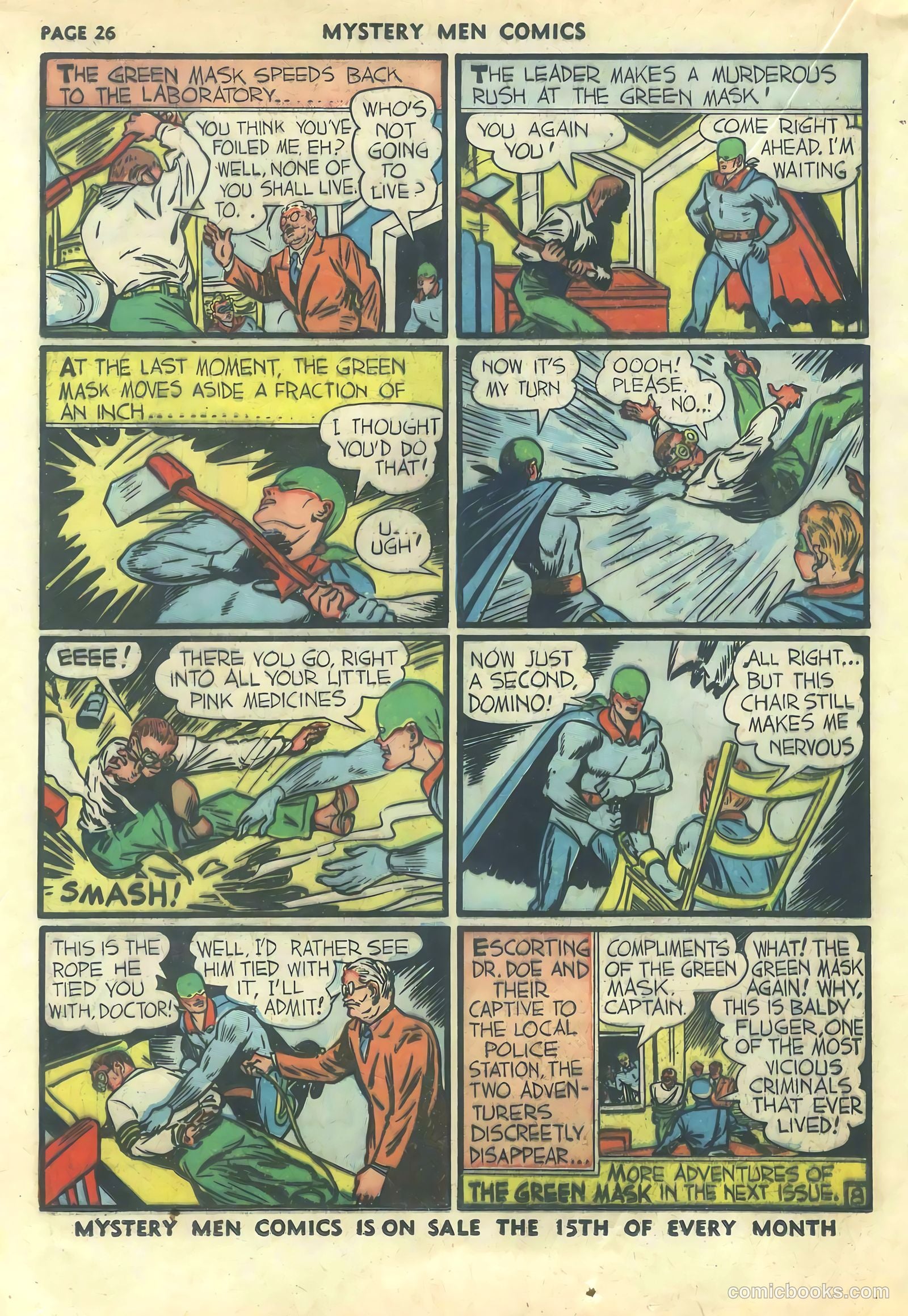 Mystery Men Comics #21 (1941) — page 28 of 68