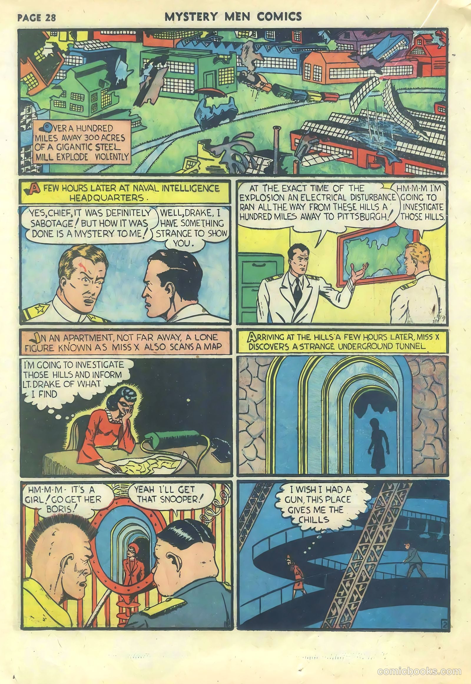 Mystery Men Comics #21 (1941) — page 30 of 68