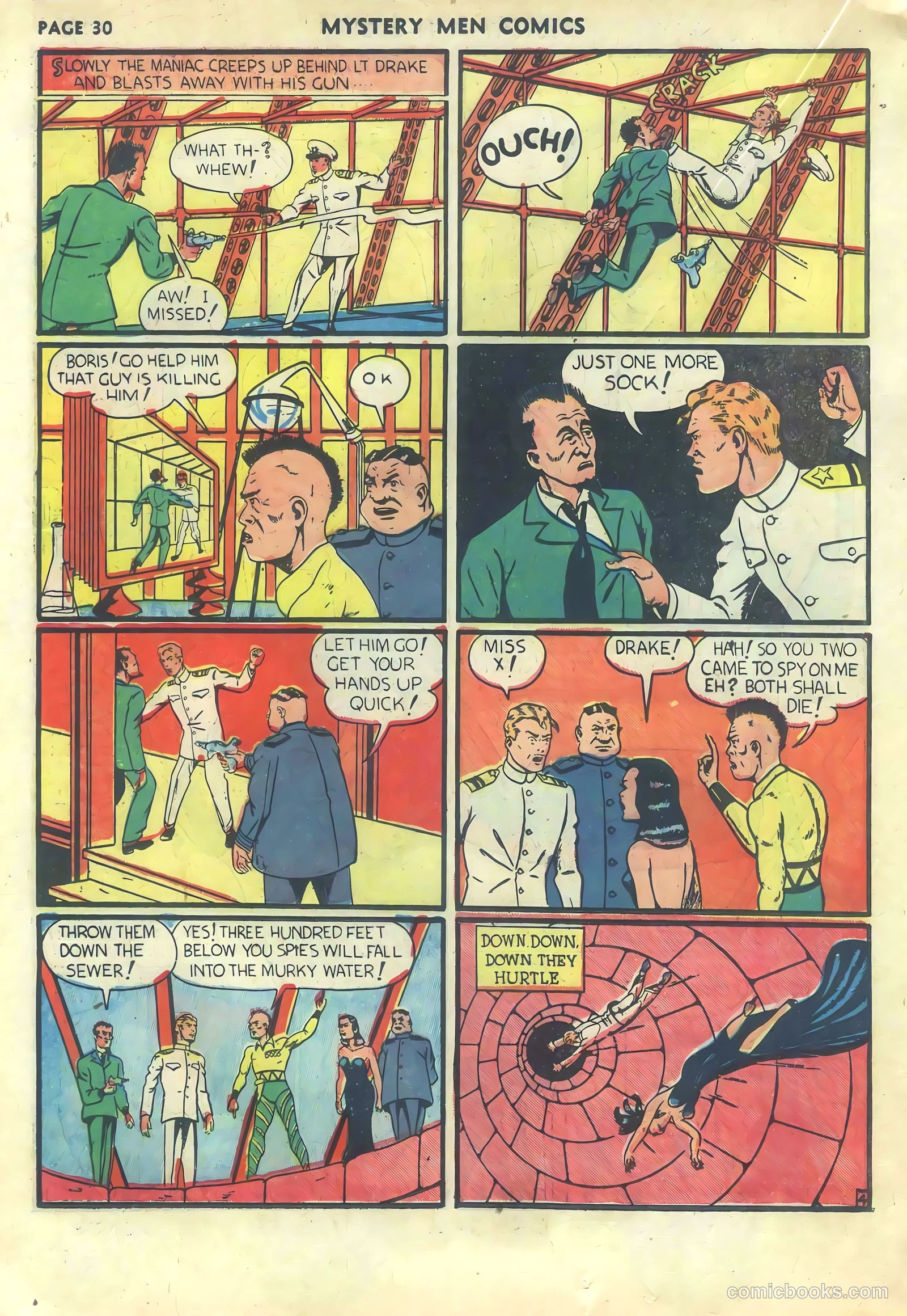 Mystery Men Comics #21 (1941) — page 32 of 68