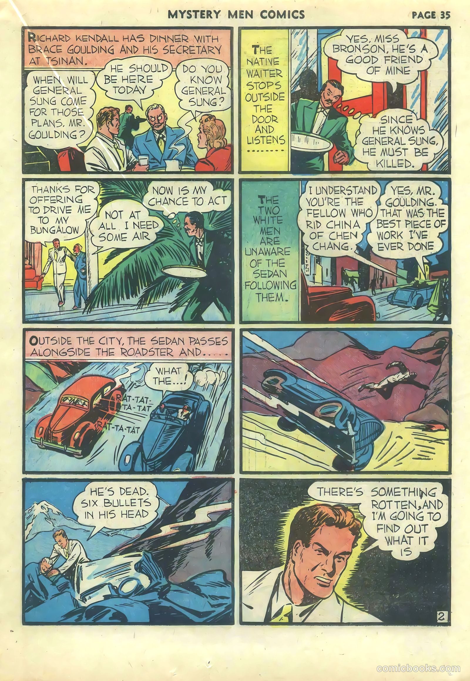 Mystery Men Comics #21 (1941) — page 37 of 68