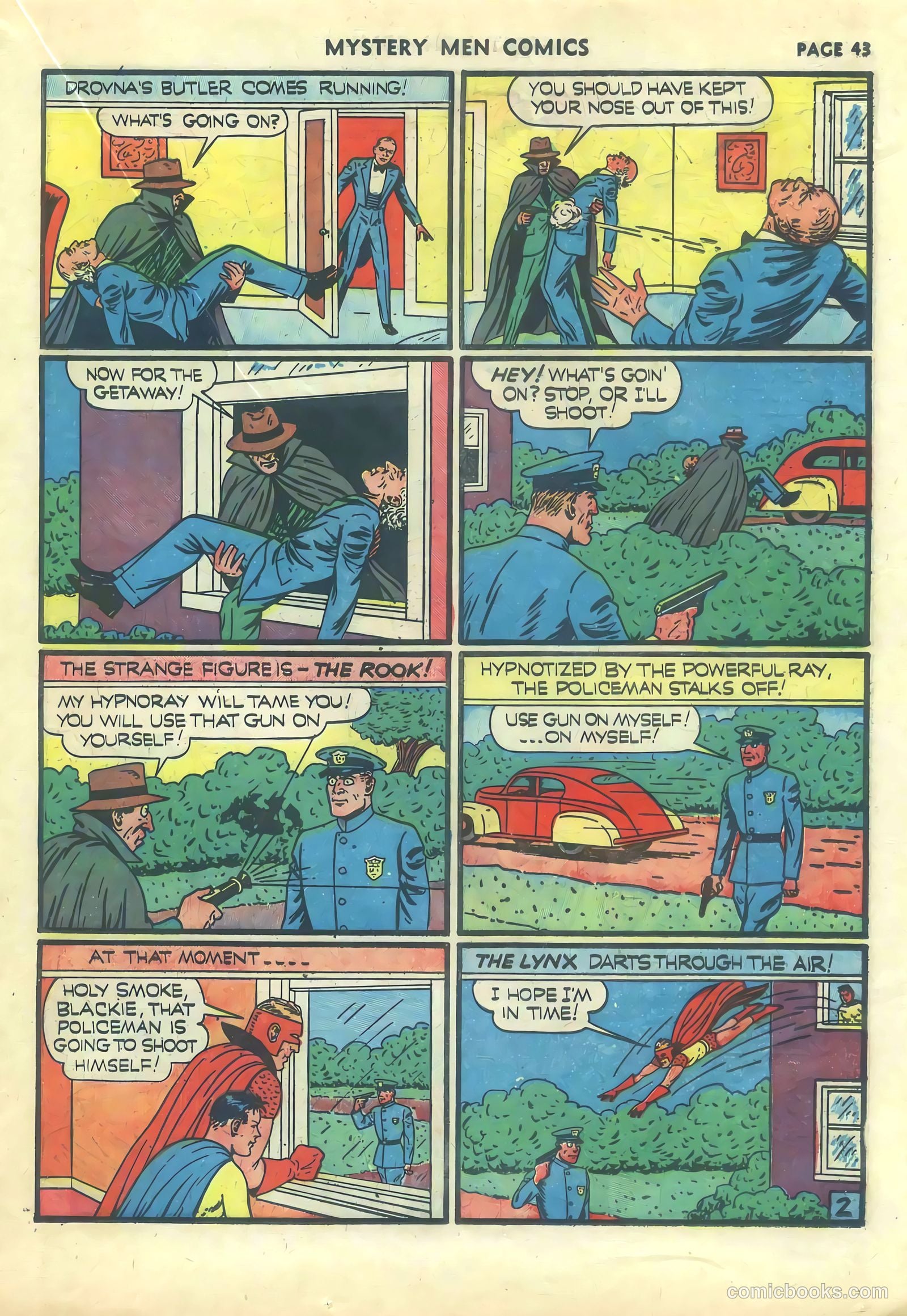 Mystery Men Comics #21 (1941) — page 45 of 68