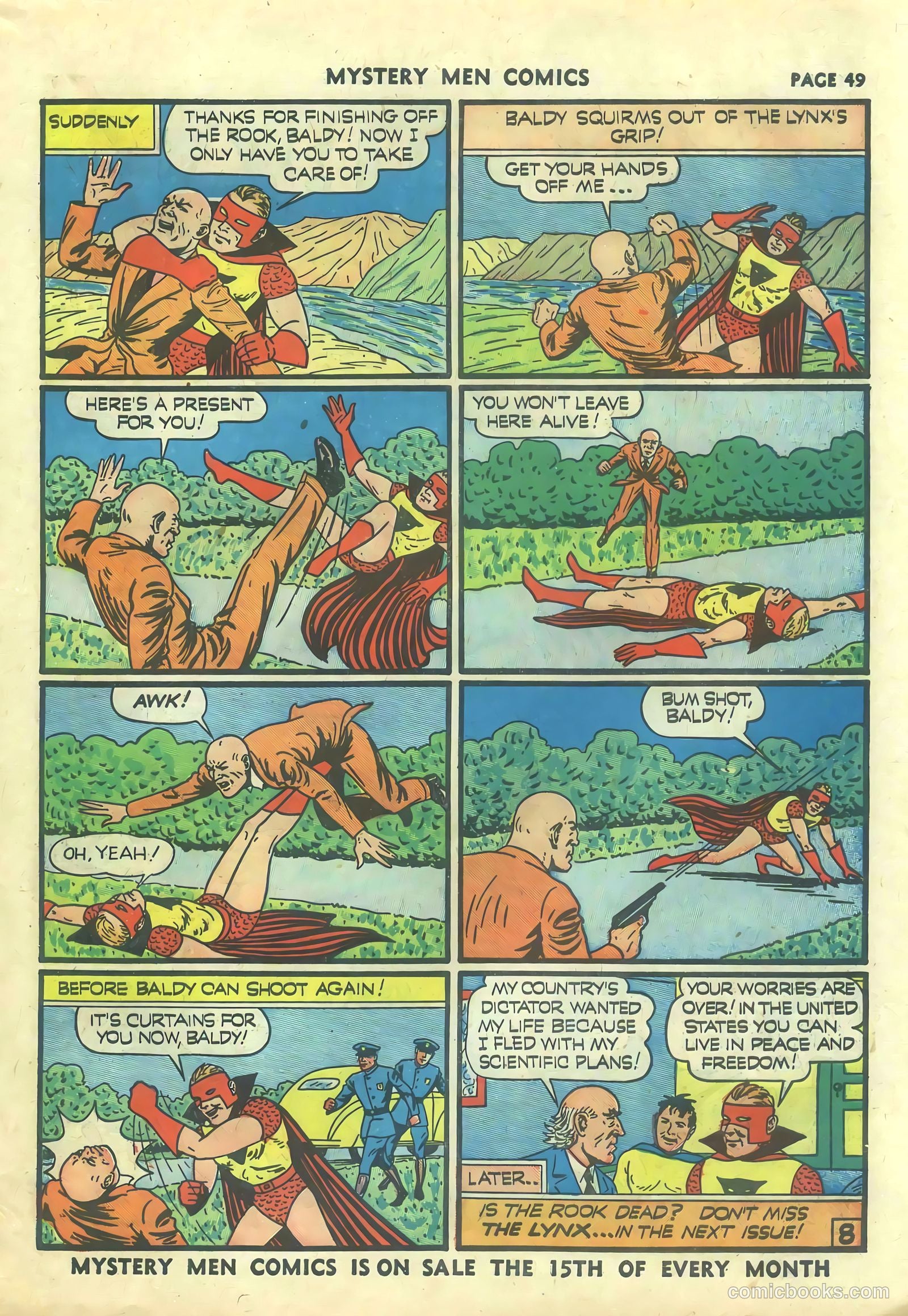 Mystery Men Comics #21 (1941) — page 51 of 68