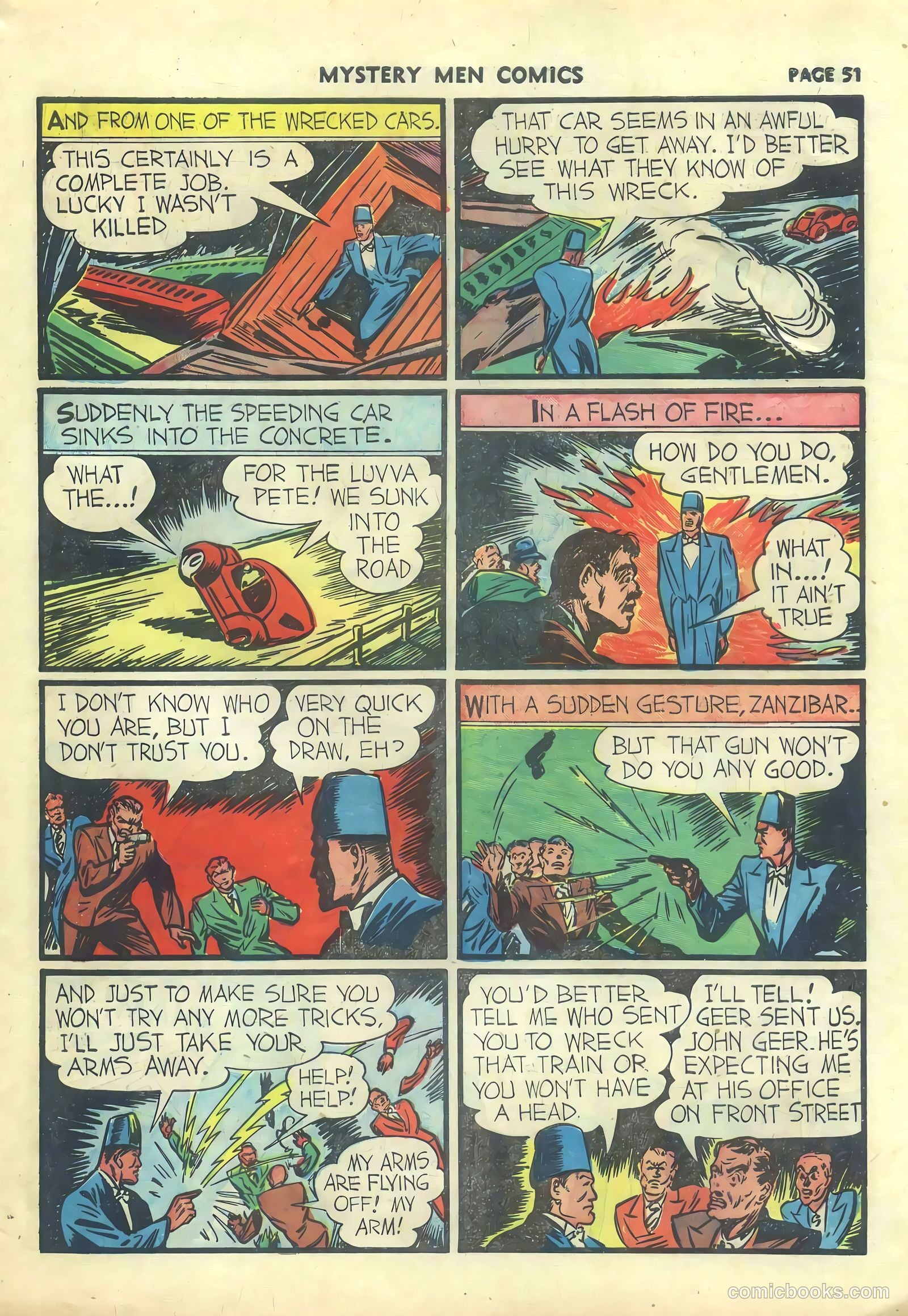 Mystery Men Comics #21 (1941) — page 53 of 68