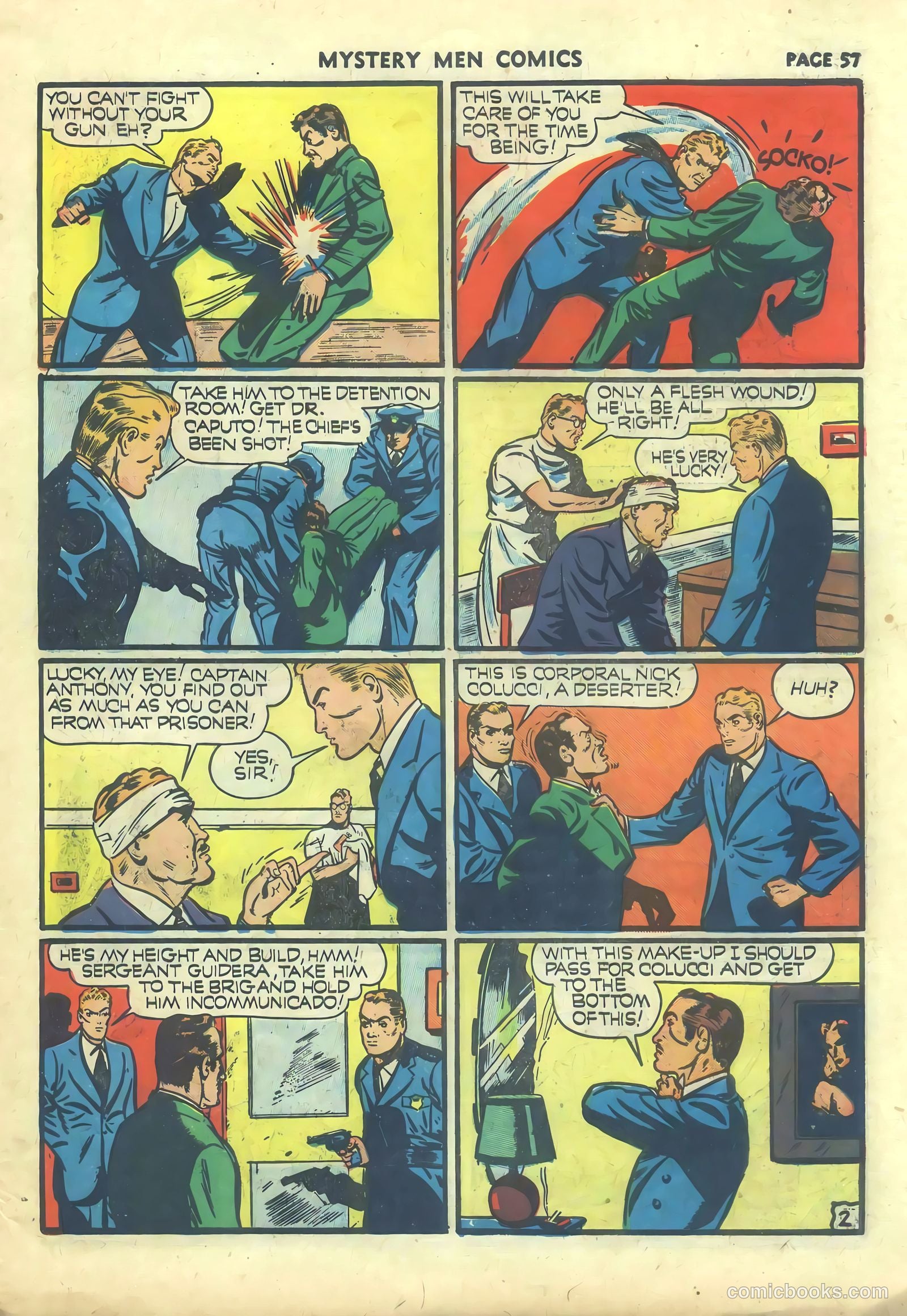 Mystery Men Comics #21 (1941) — page 59 of 68
