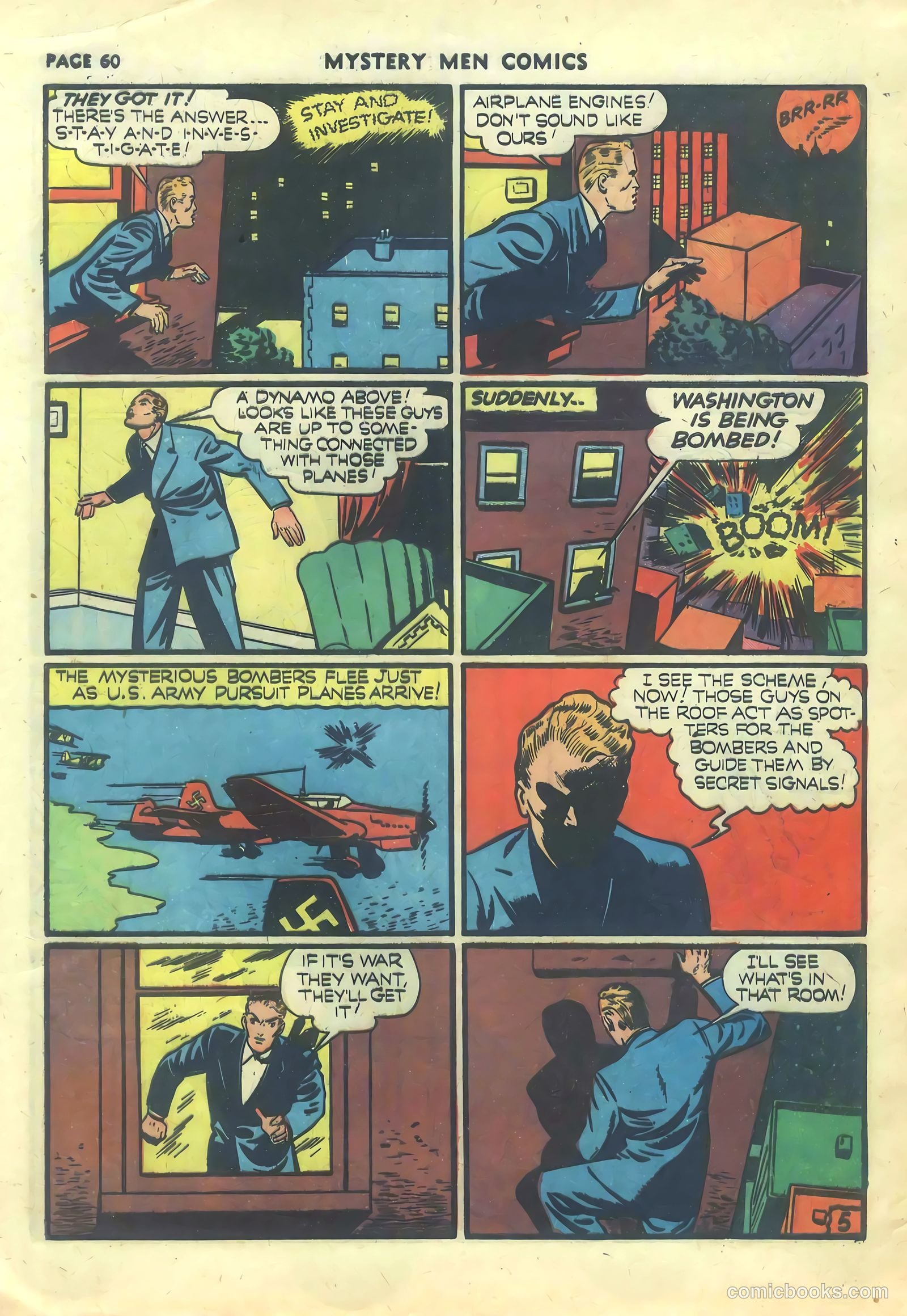 Mystery Men Comics #21 (1941) — page 62 of 68