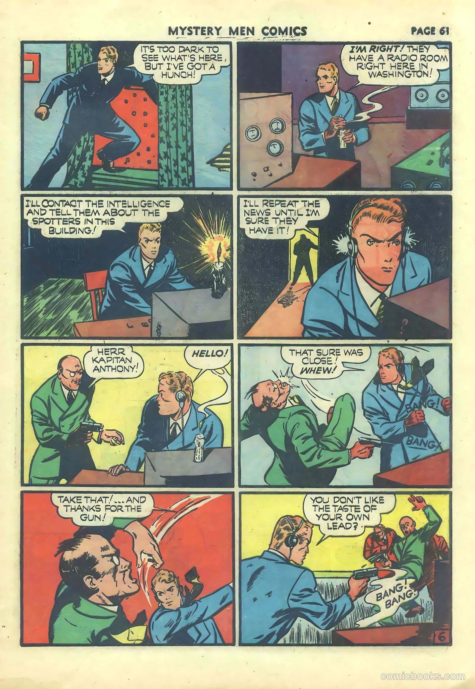 Mystery Men Comics #21 (1941) — page 63 of 68