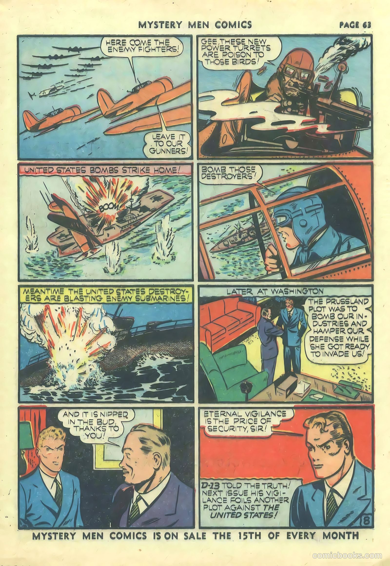 Mystery Men Comics #21 (1941) — page 65 of 68