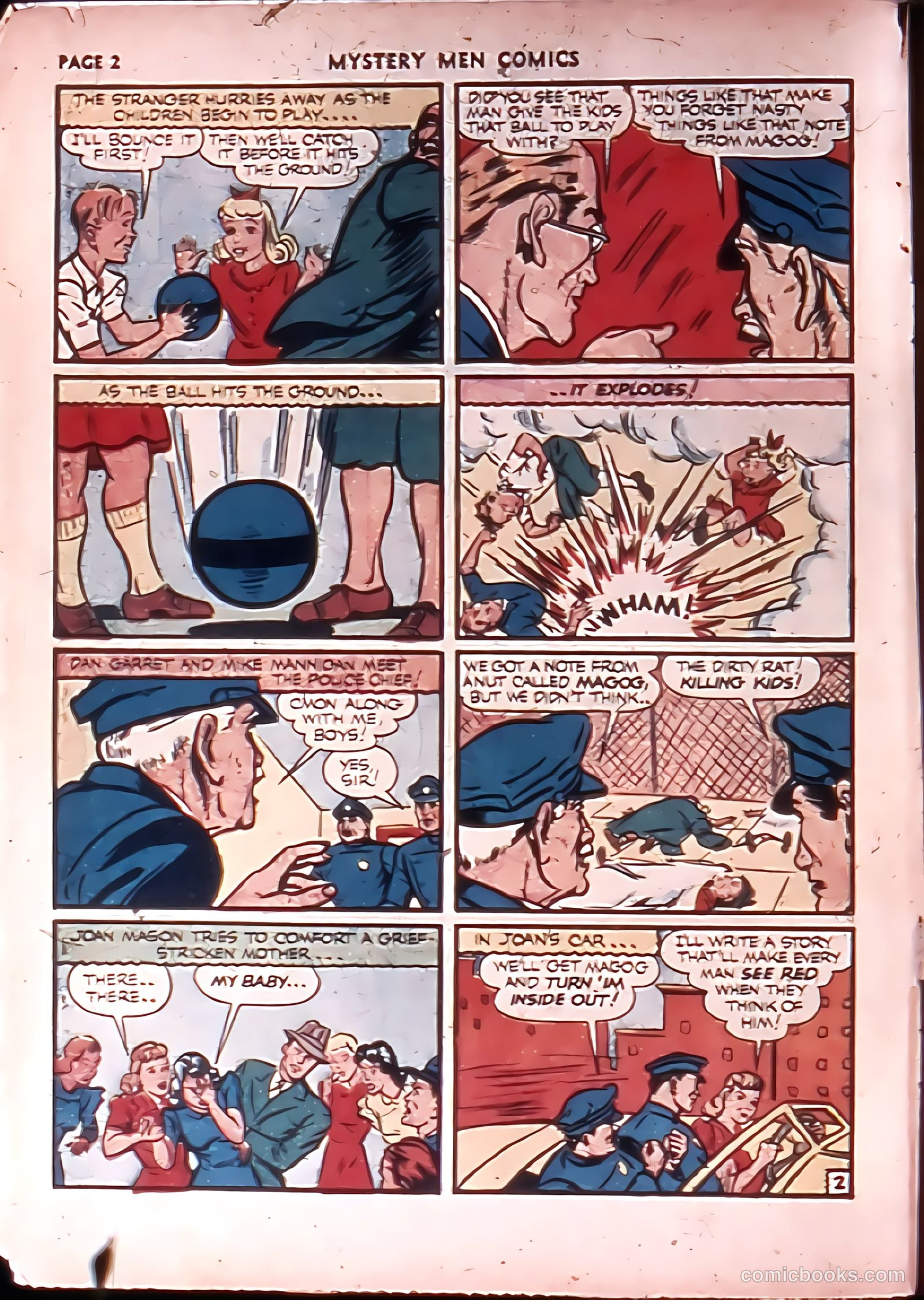 Mystery Men Comics #22 (1941) — page 4 of 67