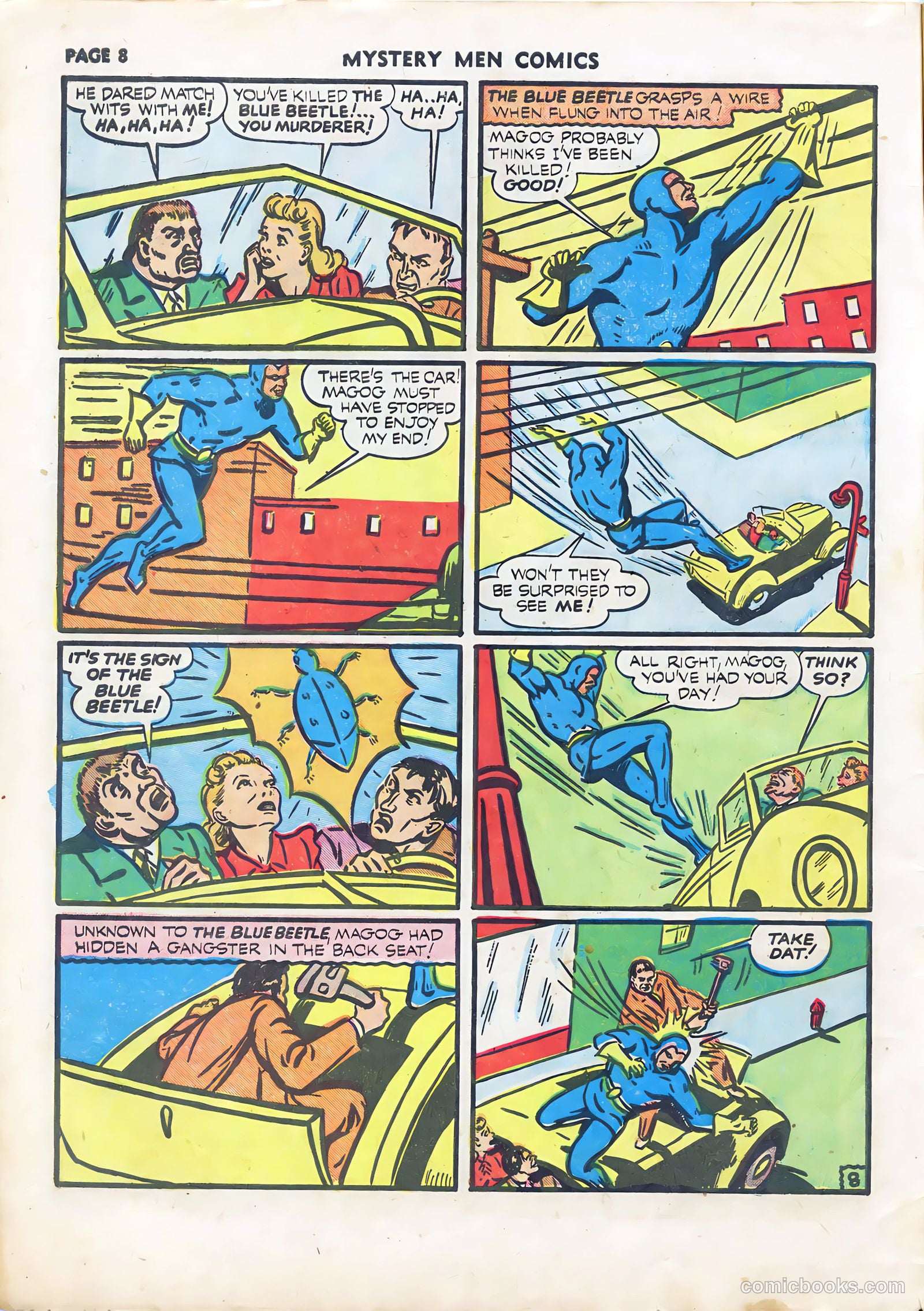 Mystery Men Comics #22 (1941) — page 10 of 67