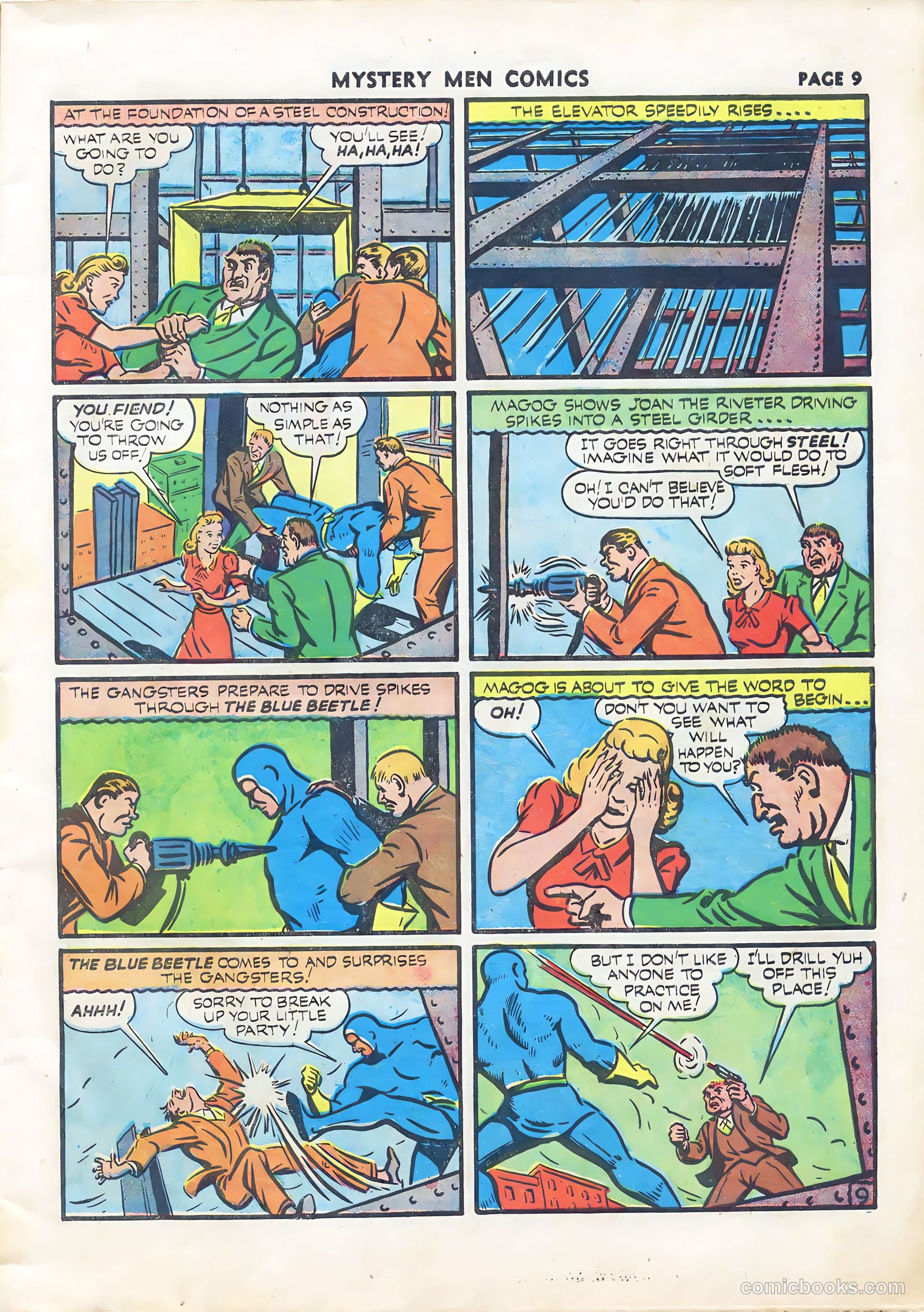 Mystery Men Comics #22 (1941) — page 11 of 67