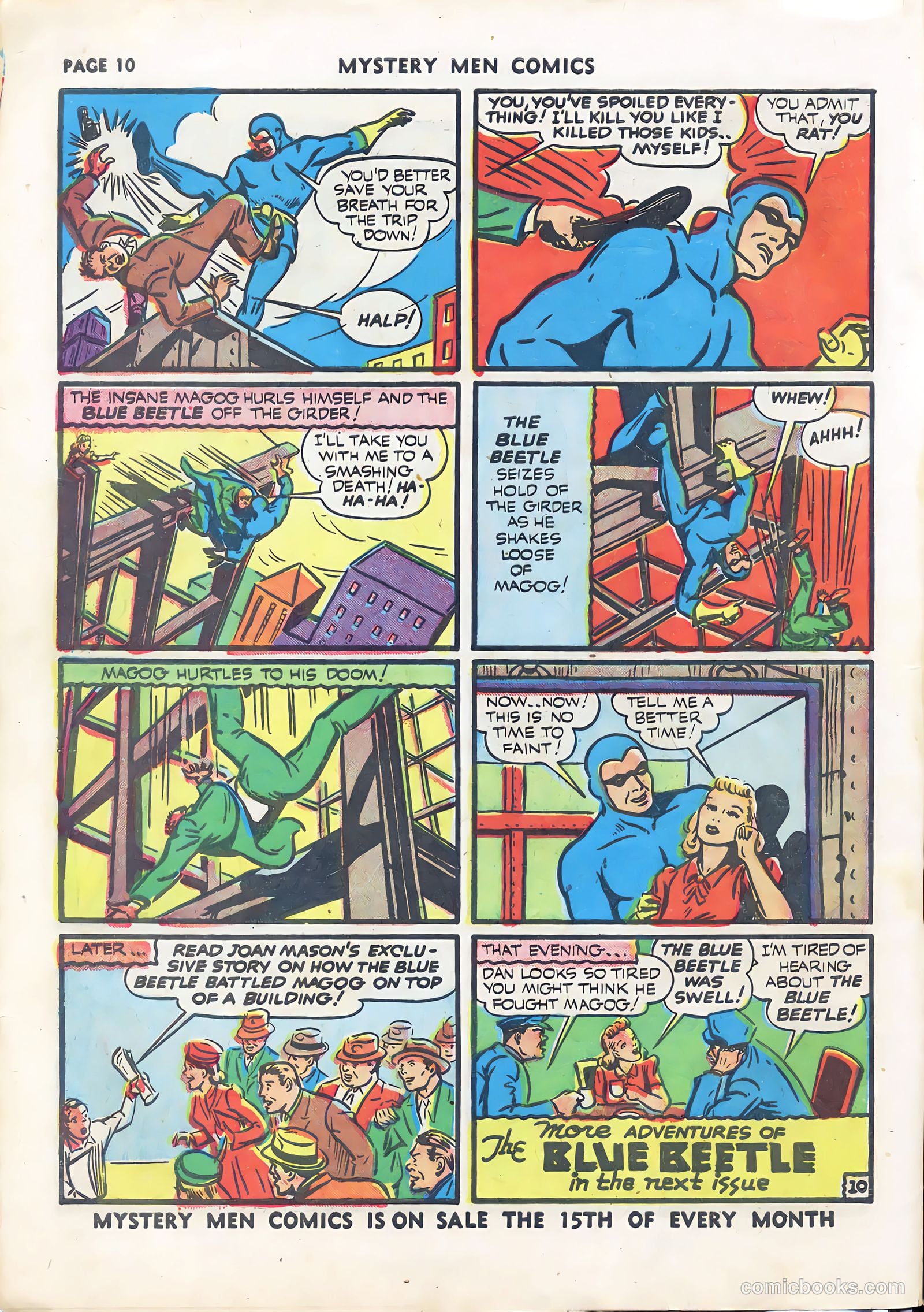 Mystery Men Comics #22 (1941) — page 12 of 67