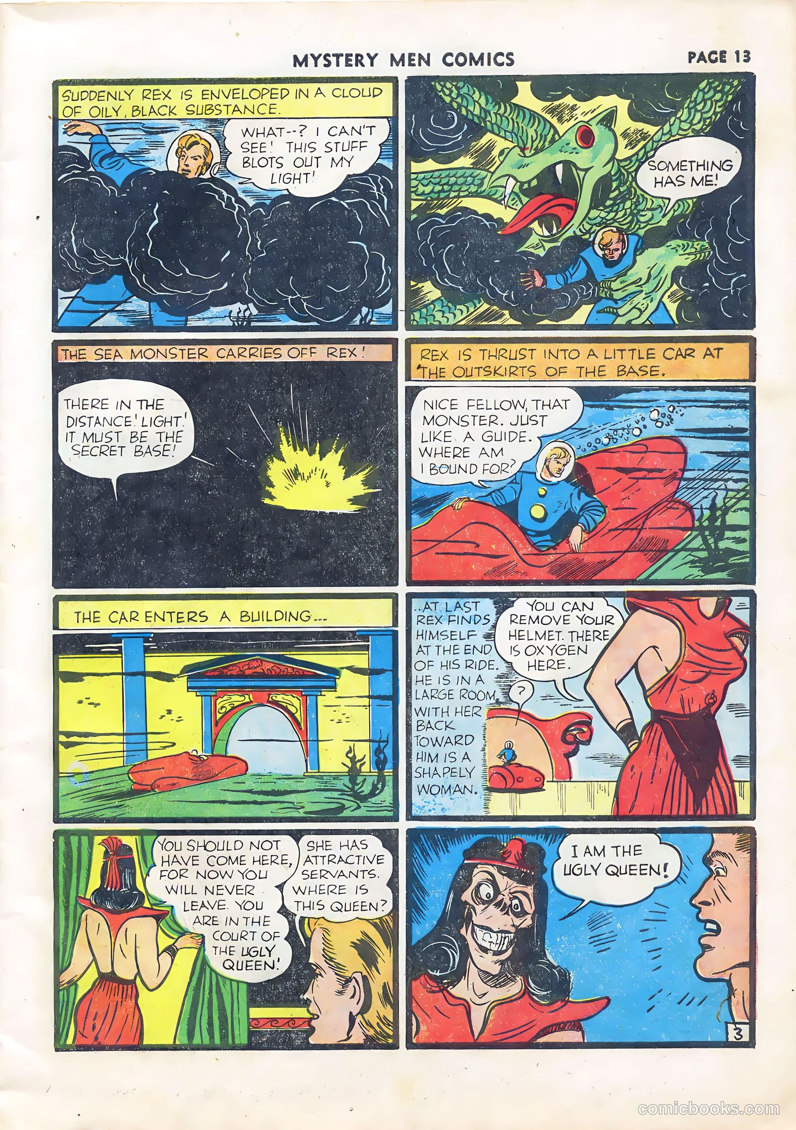 Mystery Men Comics #22 (1941) — page 15 of 67