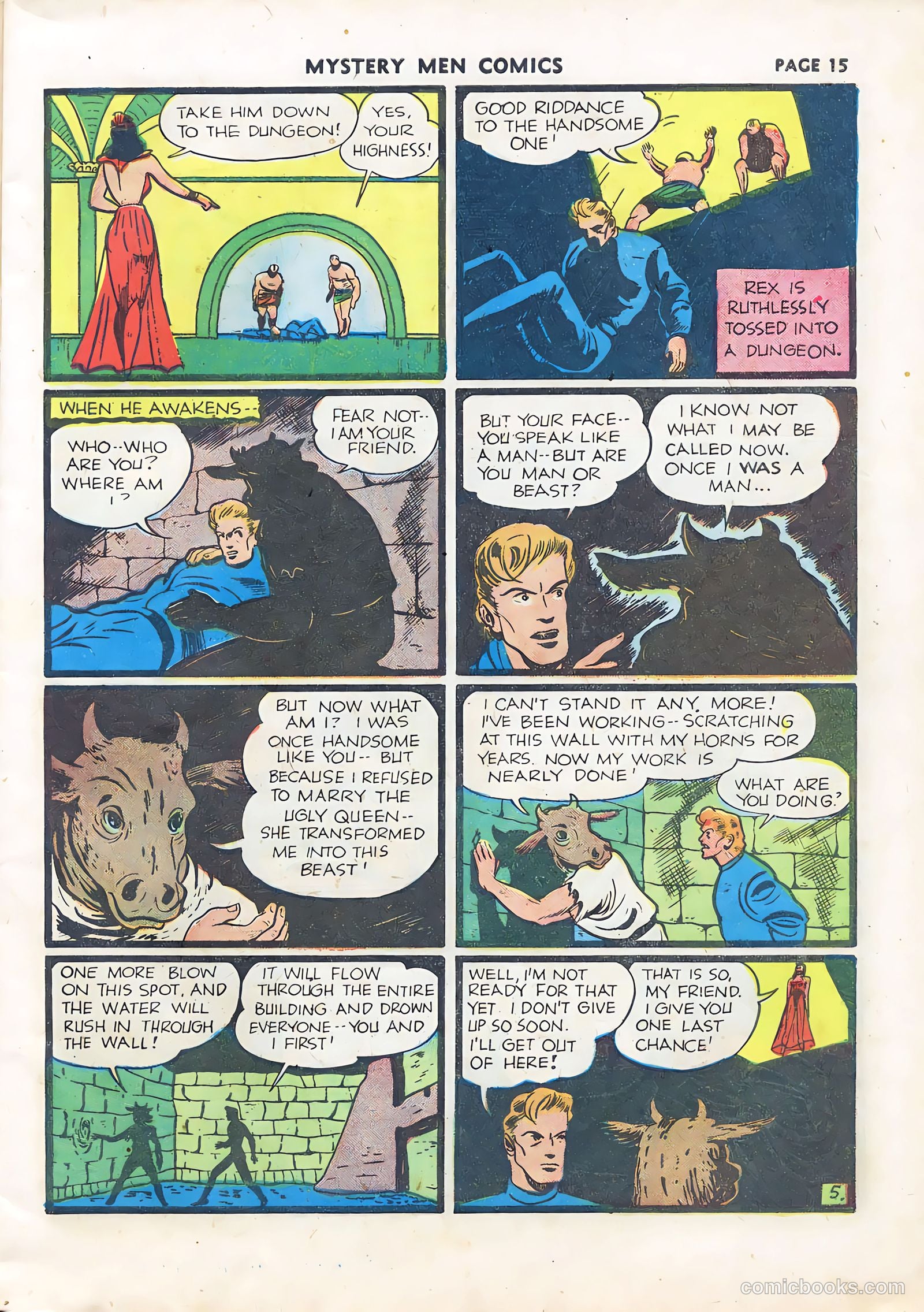 Mystery Men Comics #22 (1941) — page 17 of 67