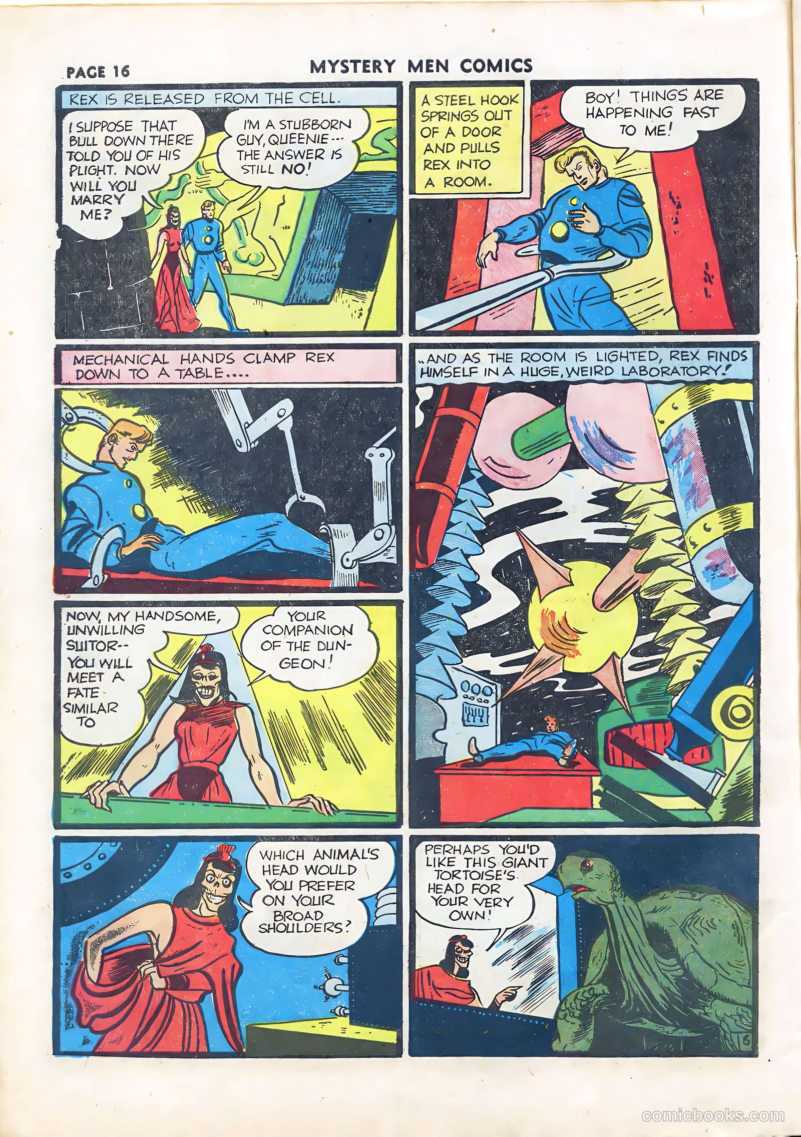 Mystery Men Comics #22 (1941) — page 18 of 67