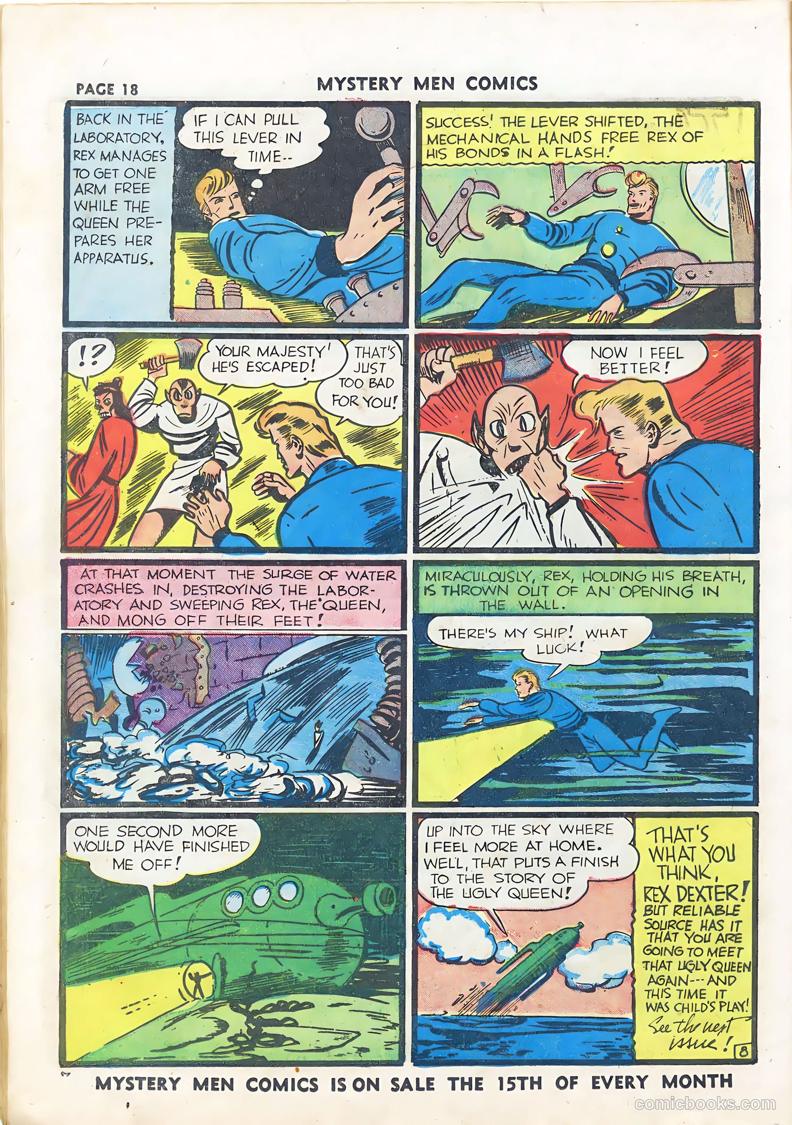 Mystery Men Comics #22 (1941) — page 20 of 67