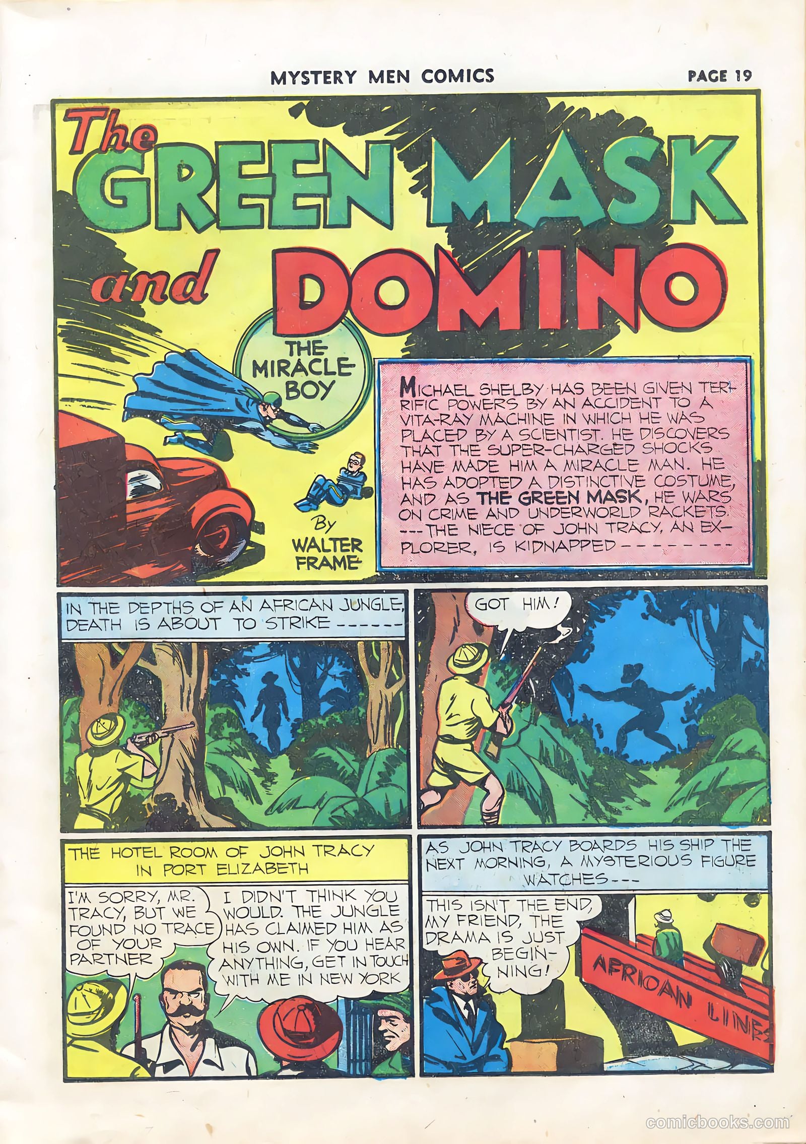 Mystery Men Comics #22 (1941) — page 21 of 67