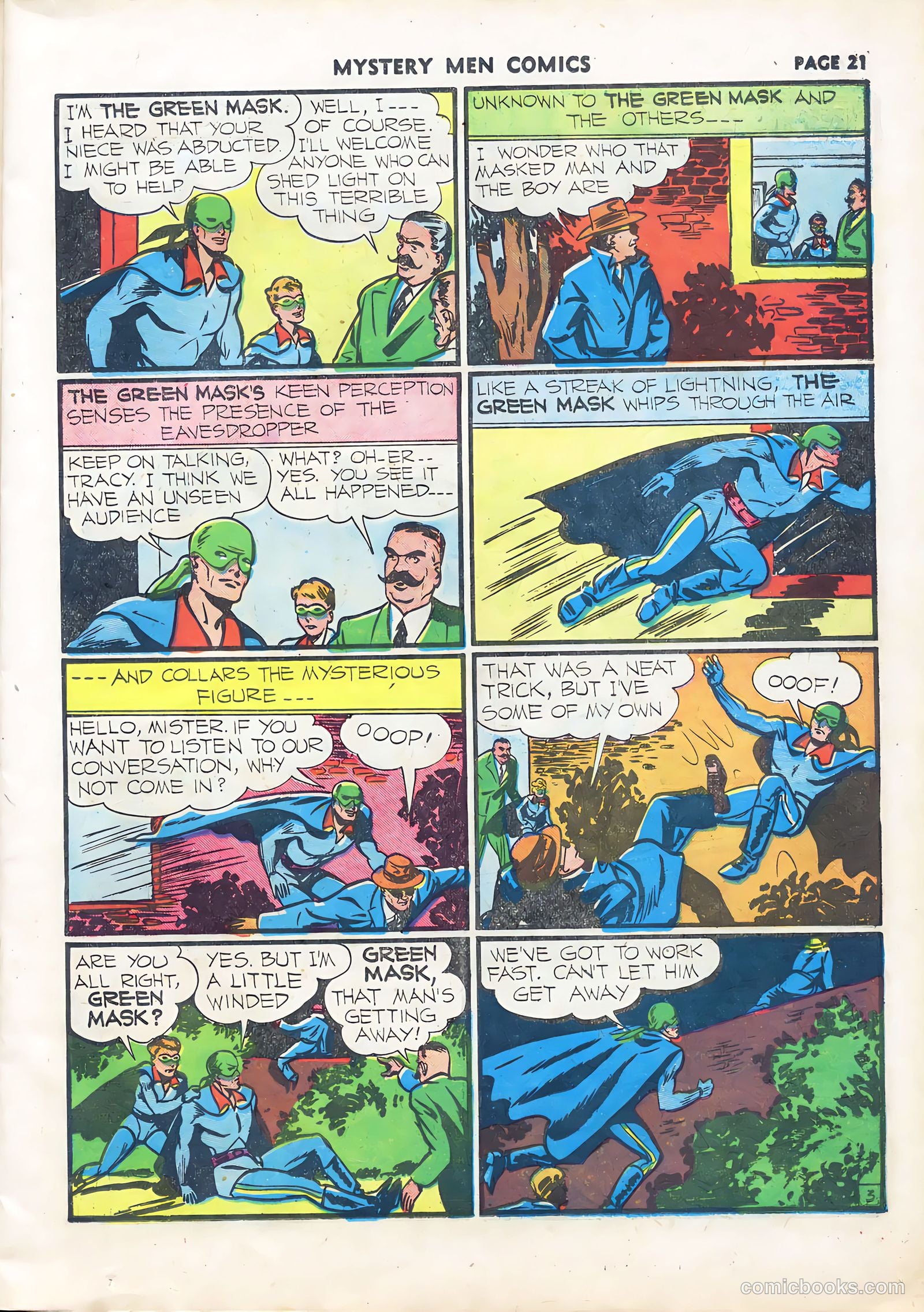 Mystery Men Comics #22 (1941) — page 23 of 67