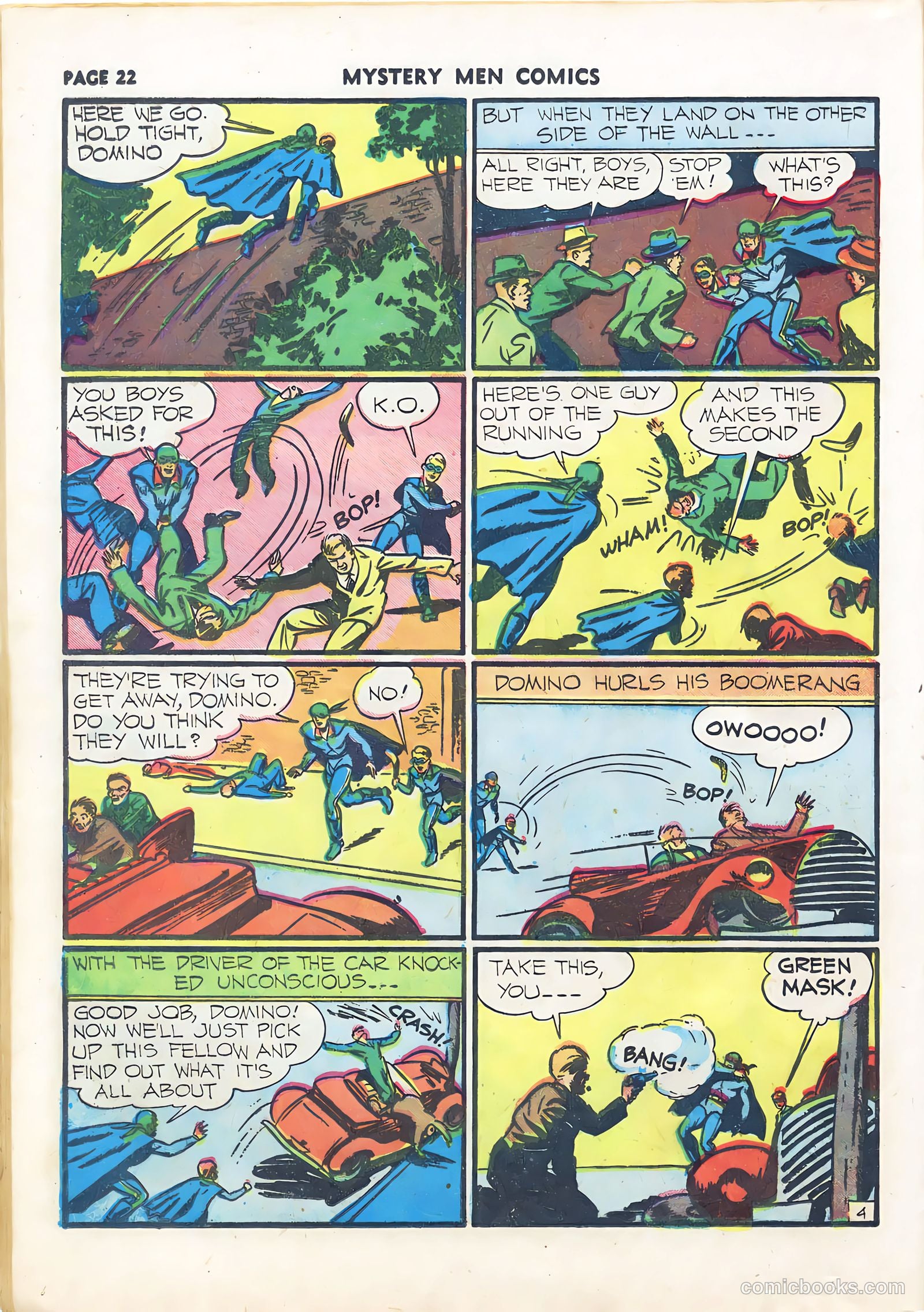 Mystery Men Comics #22 (1941) — page 24 of 67