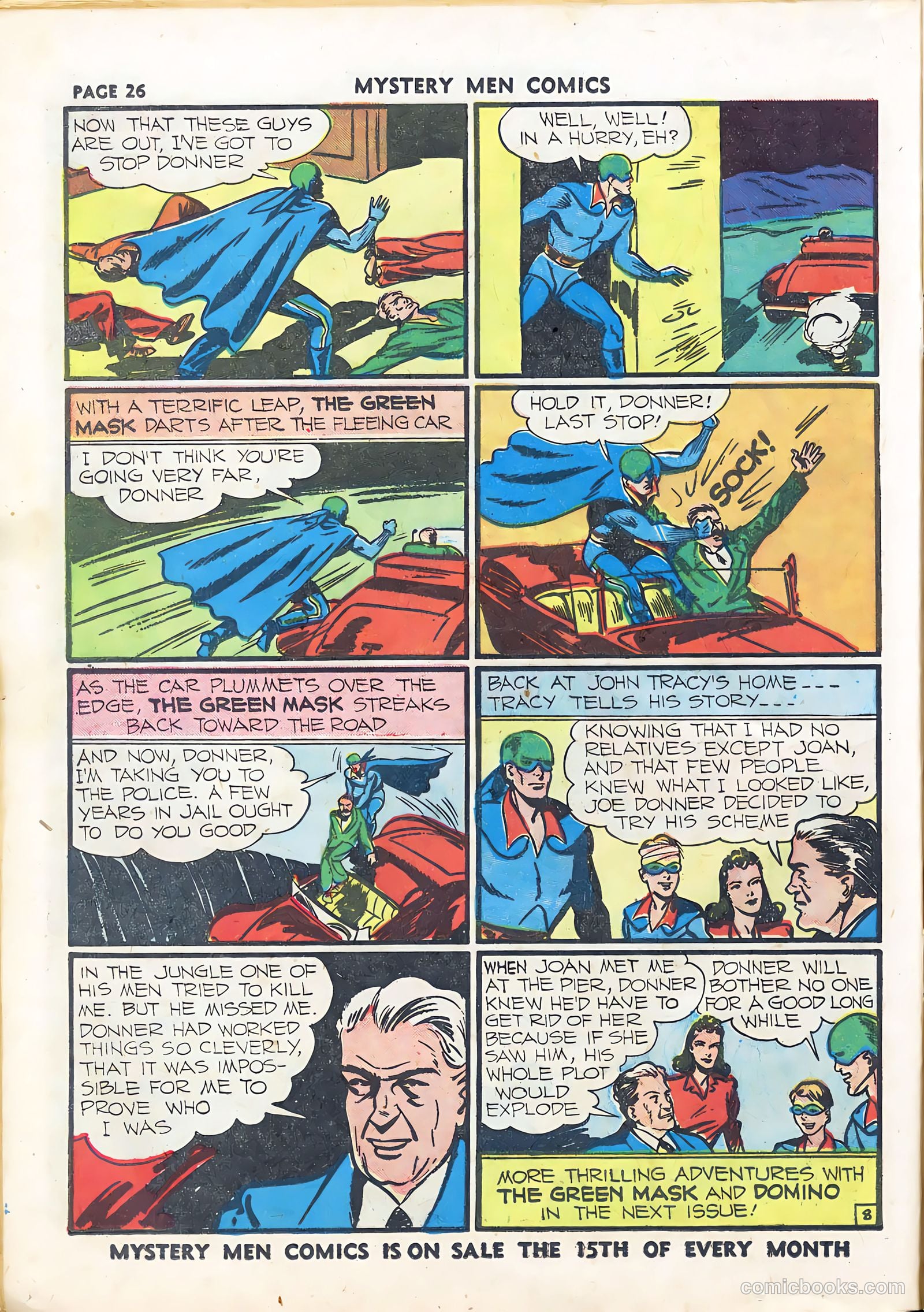 Mystery Men Comics #22 (1941) — page 28 of 67